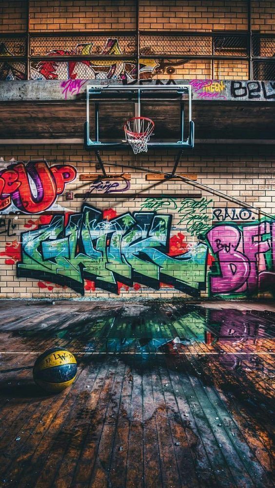 Urban Basketball Graffiti - urban wallpaper for OpersCraft
