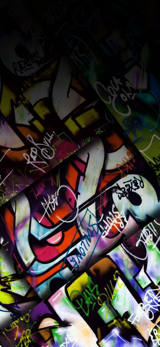 Urban Graffiti Collage - ghetto wallpaper for OpersCraft