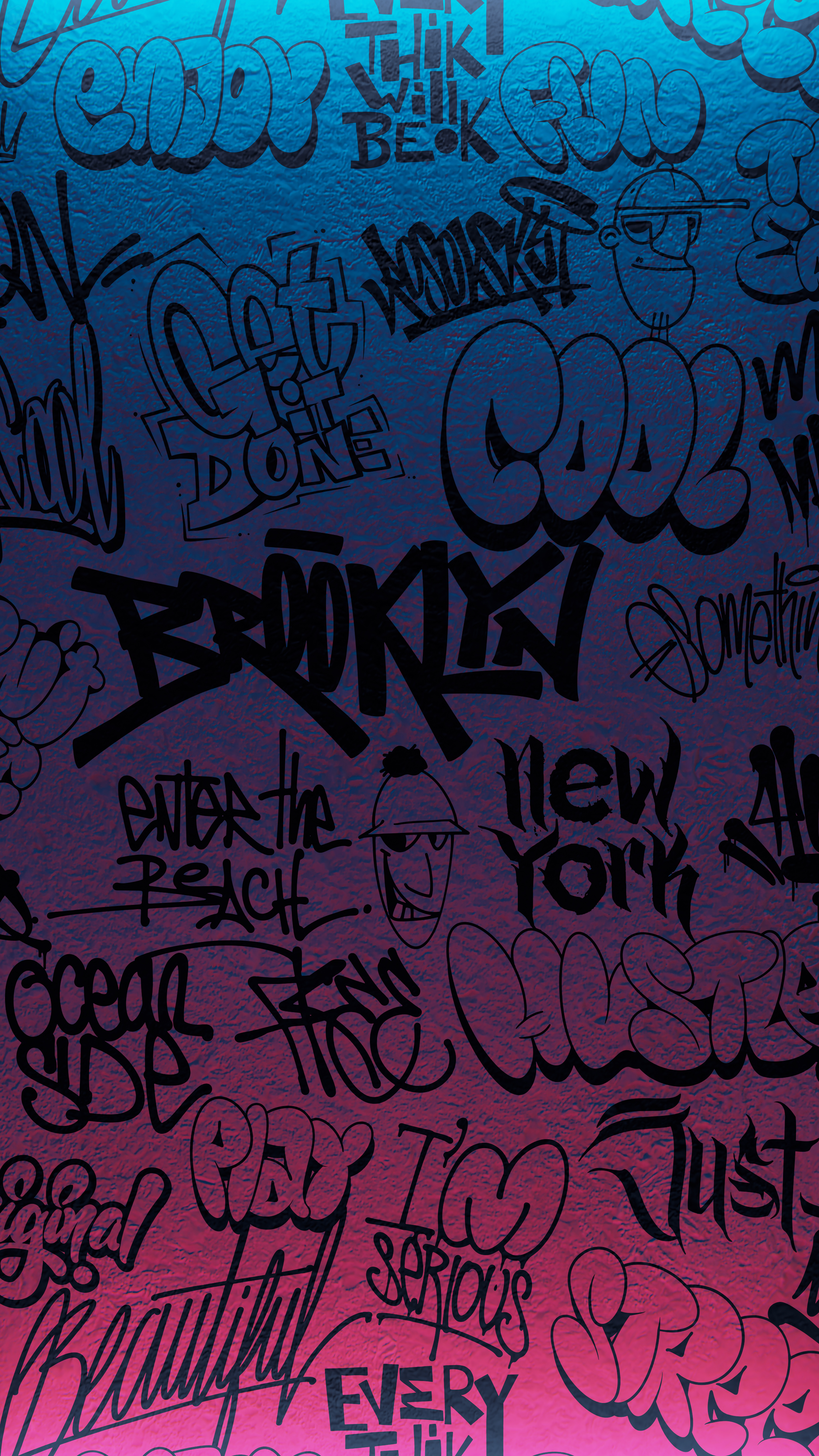 Urban Graffiti Gradient Backdrop - abstract wallpaper for OpersCraft