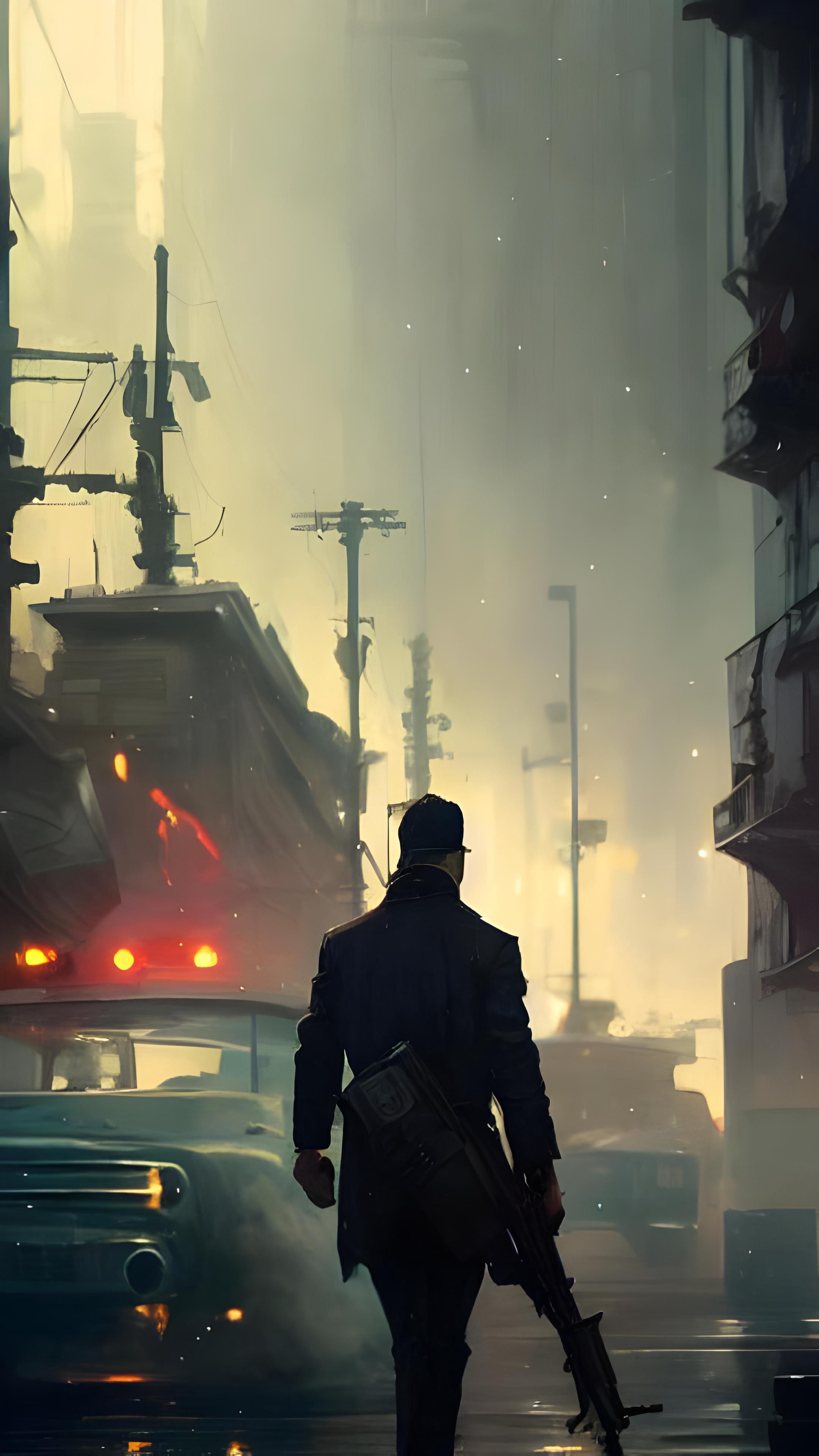 Urban Vigilante - ghetto wallpaper for OpersCraft