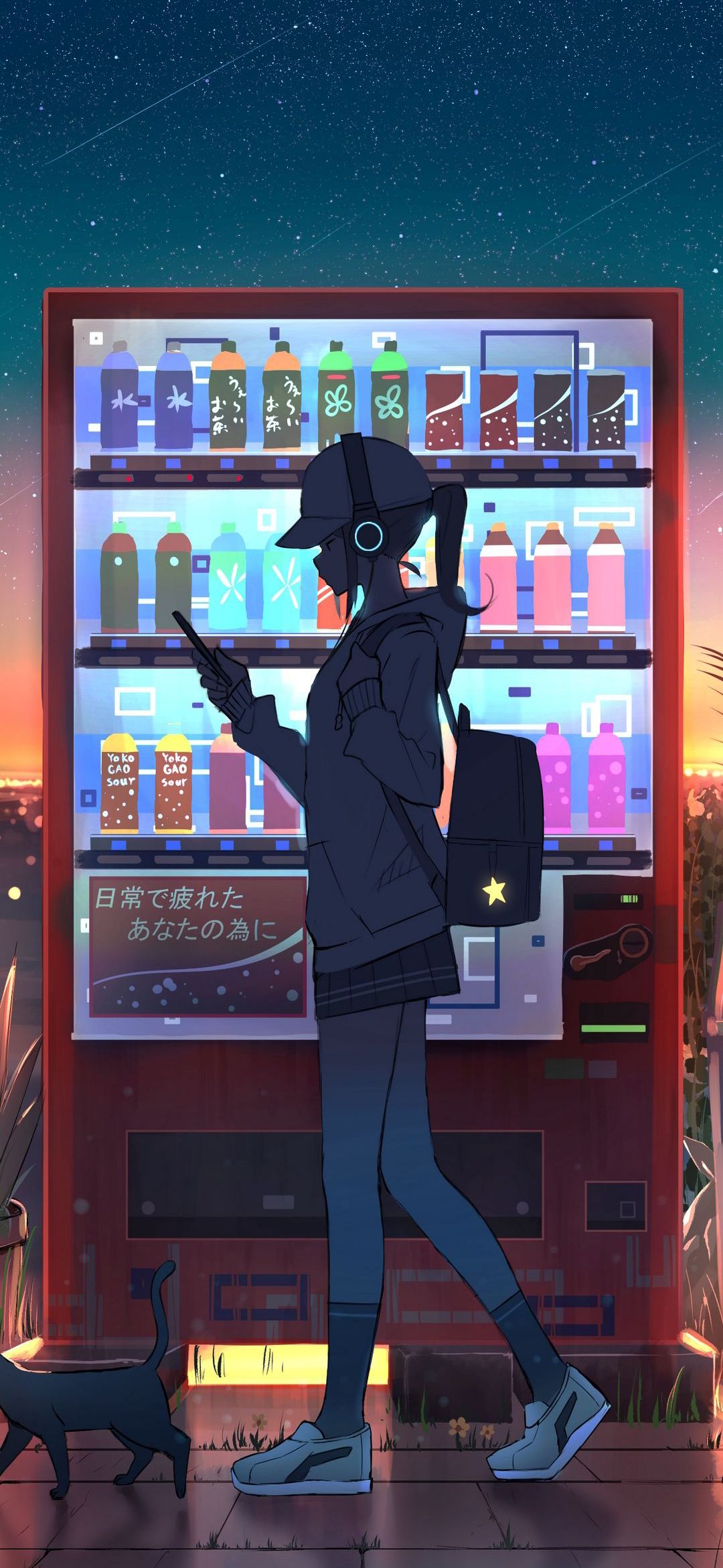 Vending Machine Serenity - anime wallpaper for OpersCraft