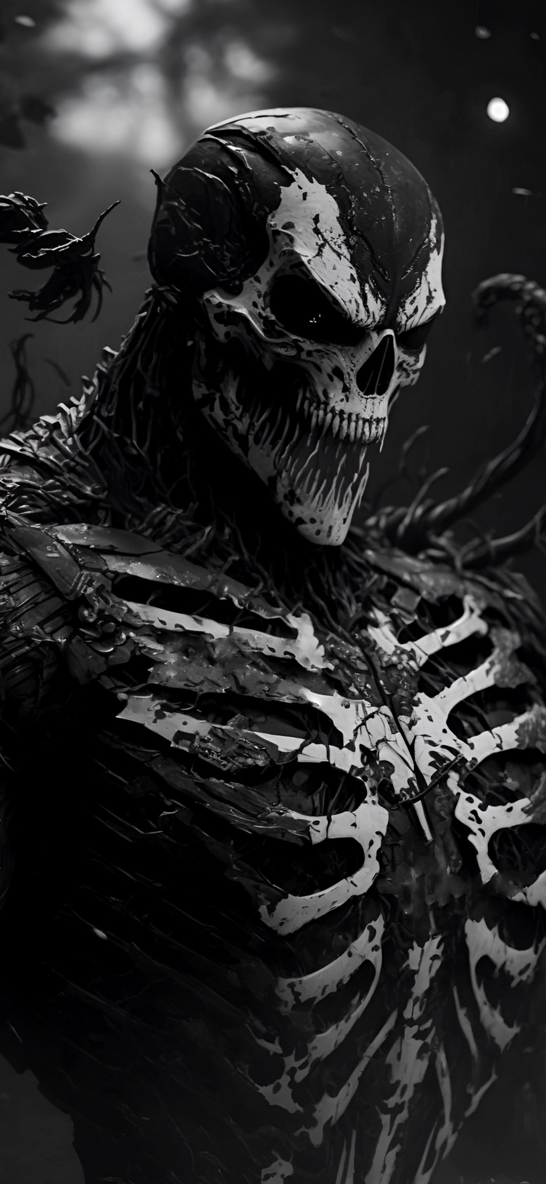 Venom Dark Portrait - marvel wallpaper for OpersCraft