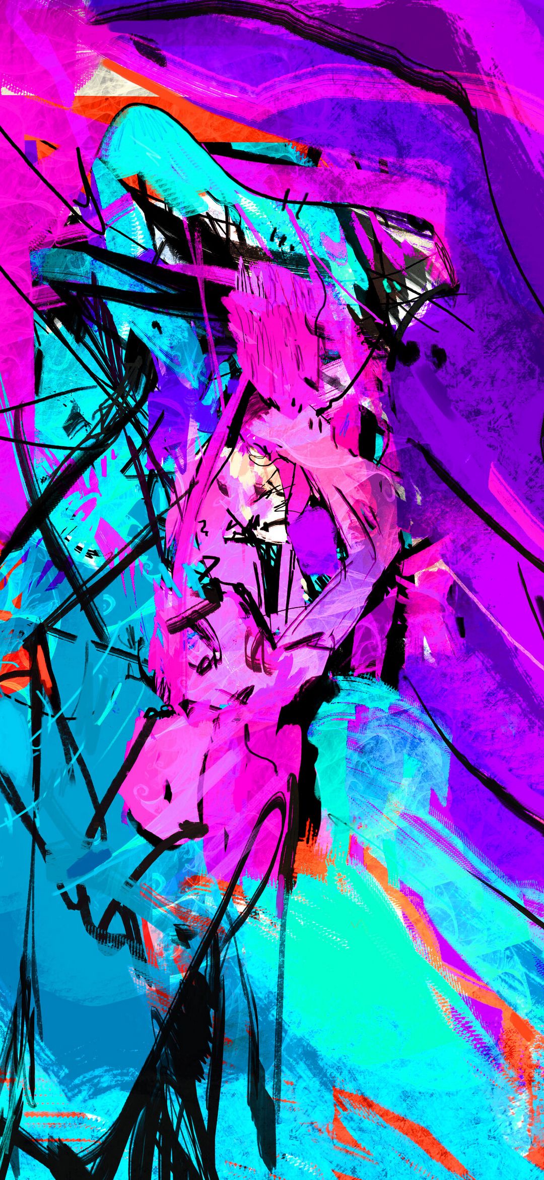 Vibrant_Abstract_Brushstrokes - abstract wallpaper for OpersCraft