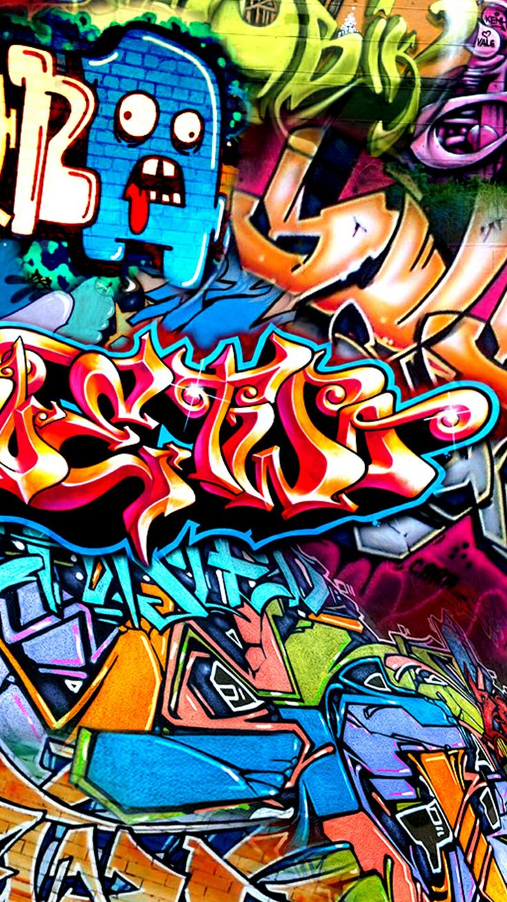 Vibrant Graffiti Art Explosion - graffiti wallpaper for OpersCraft