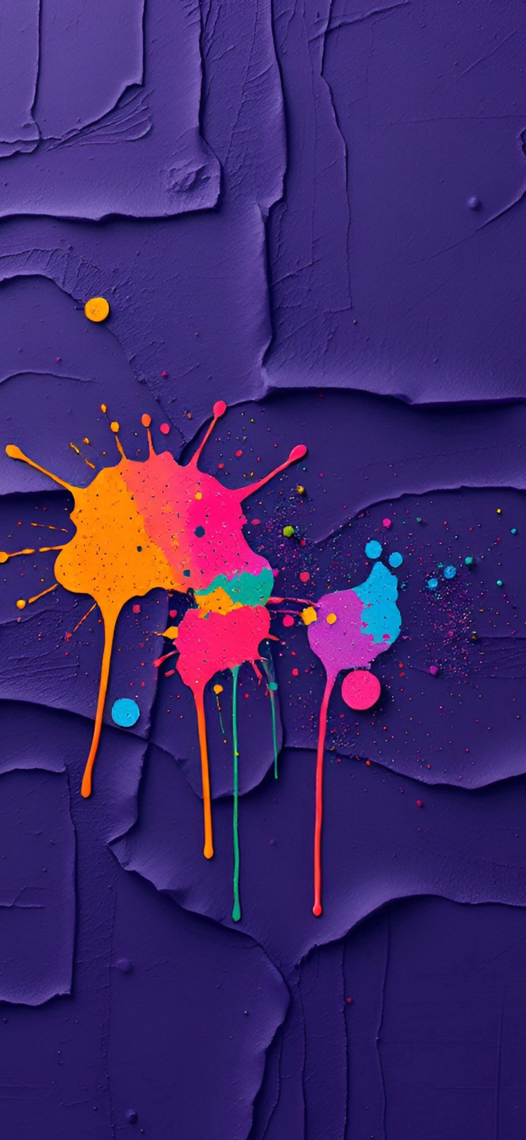 Vibrant Paint Splatter Texture - ghetto wallpaper for OpersCraft