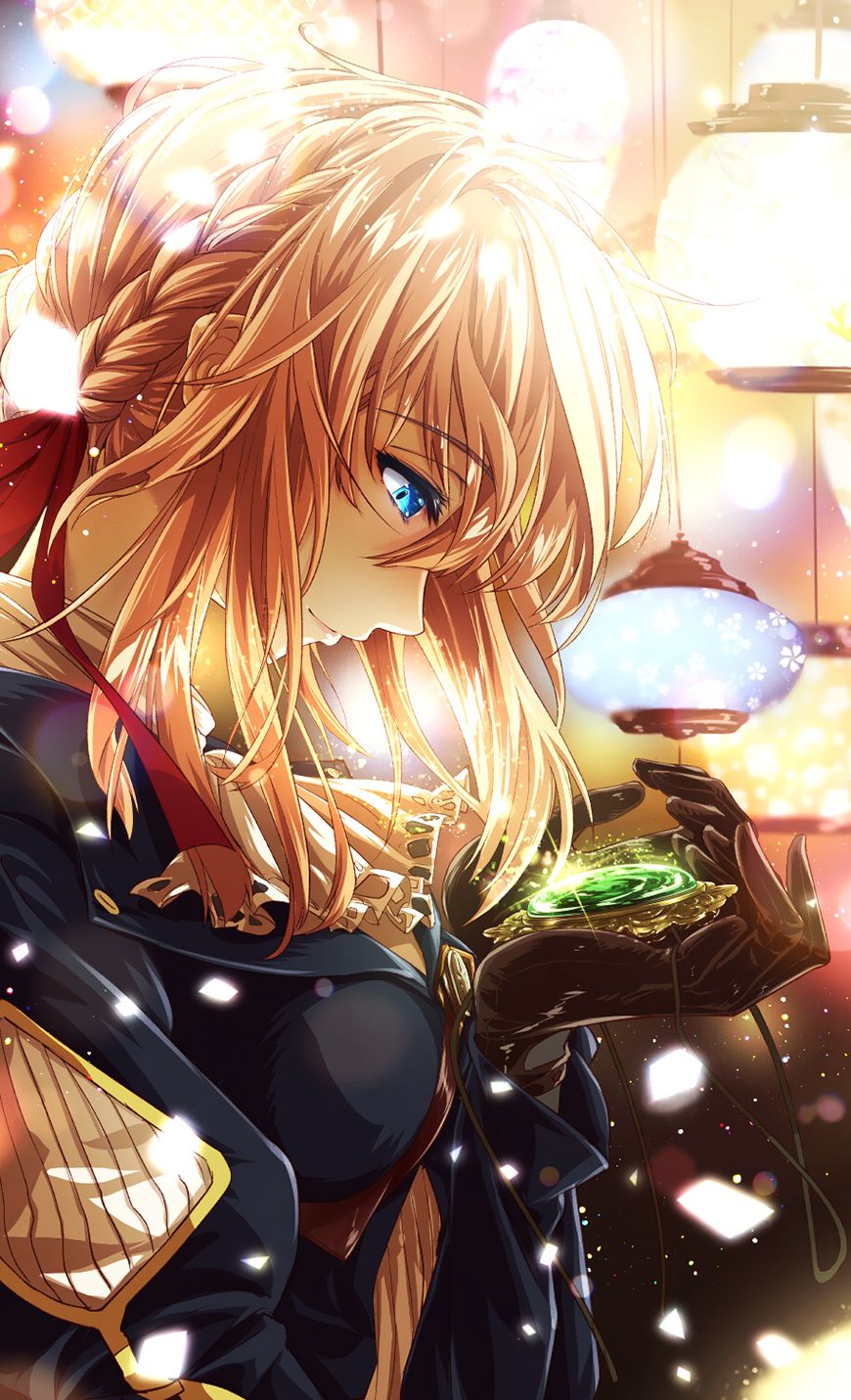 Violet Evergarden Portrait - anime wallpaper for OpersCraft