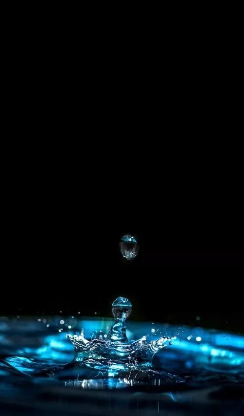 Water Drop Collision - random wallpaper for OpersCraft