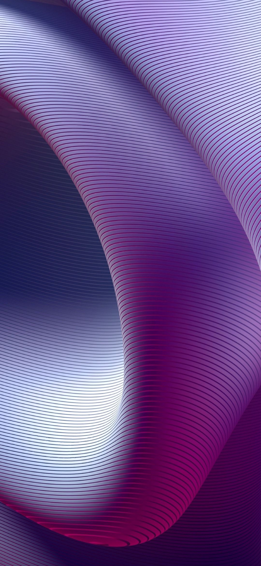 Wavy Purple Lines - abstract wallpaper for OpersCraft