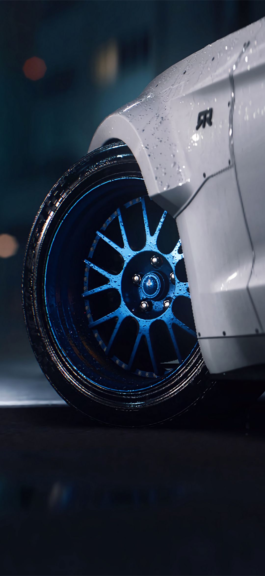 Wet Blue Sports Wheel - random wallpaper for OpersCraft