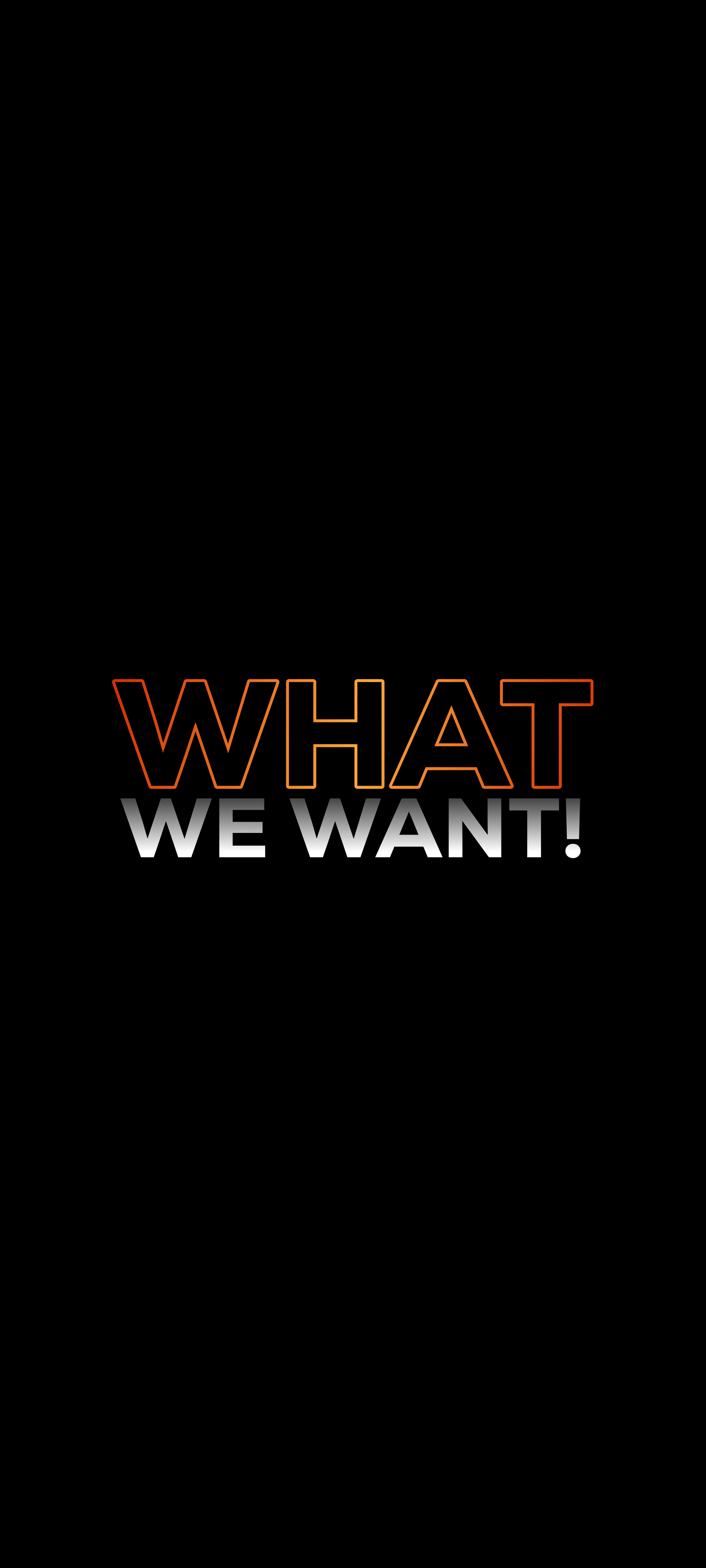 What We Want! - motivation wallpaper for OpersCraft