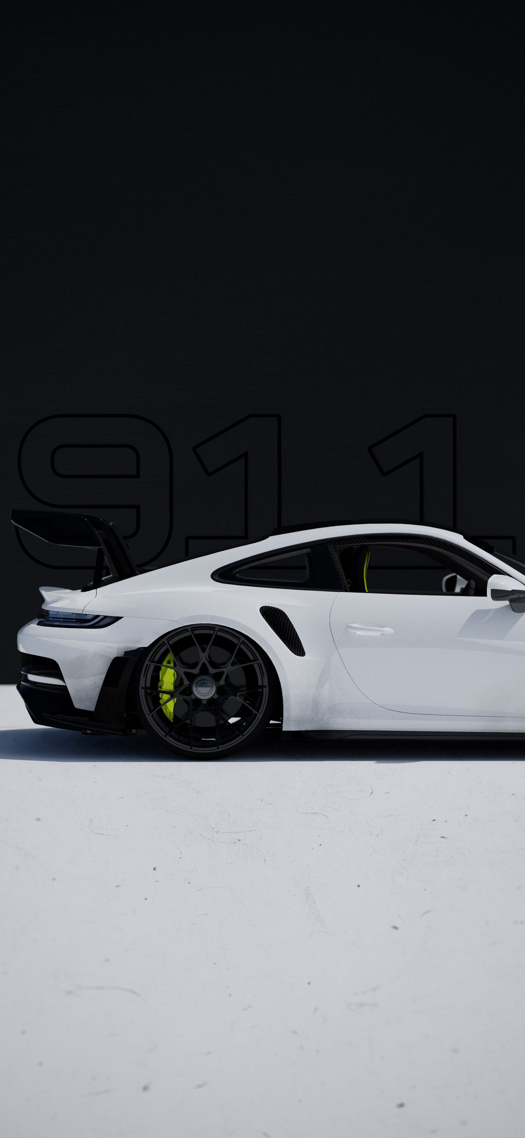 White_Porsche_911_Black_Wheels - porsche wallpaper for OpersCraft