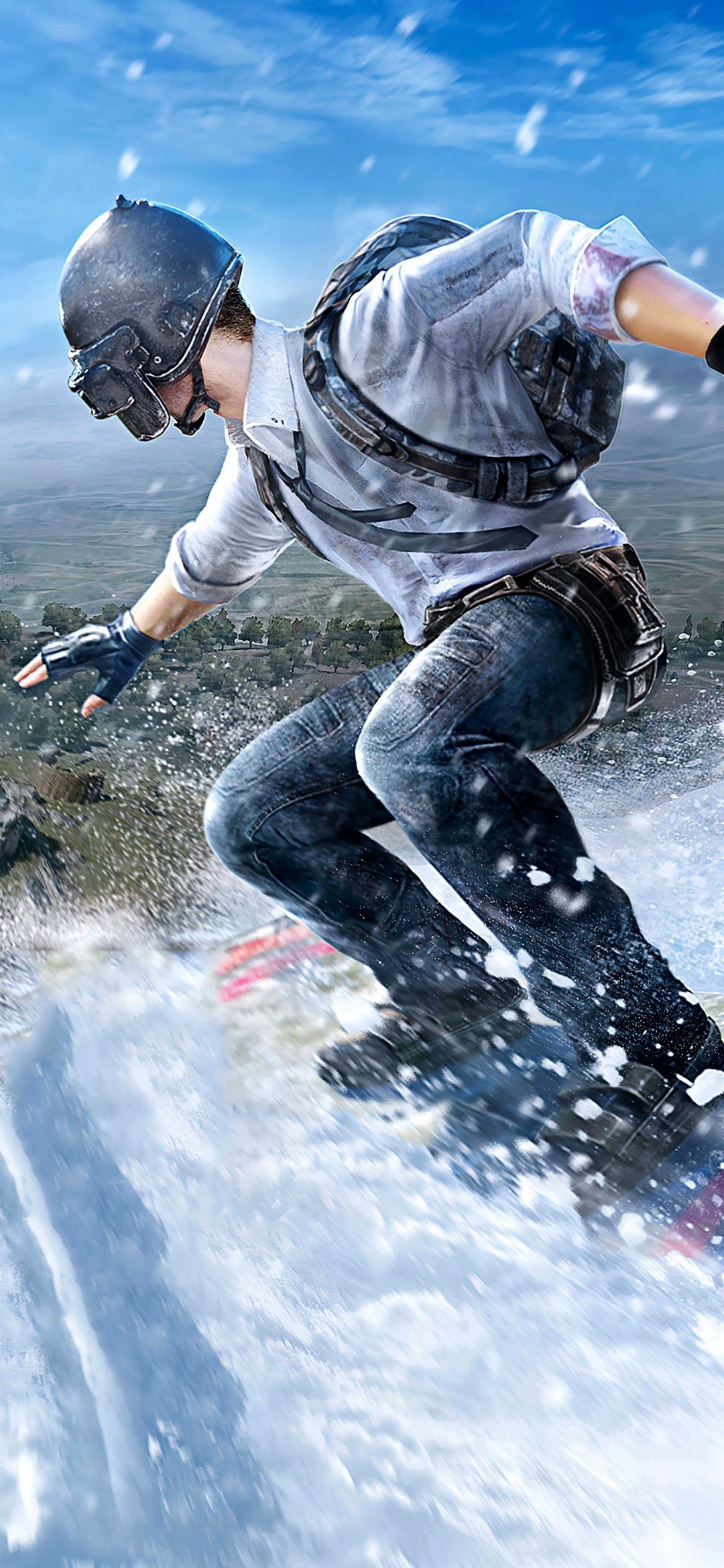 Winter Snowboarding Action - sports wallpaper for OpersCraft