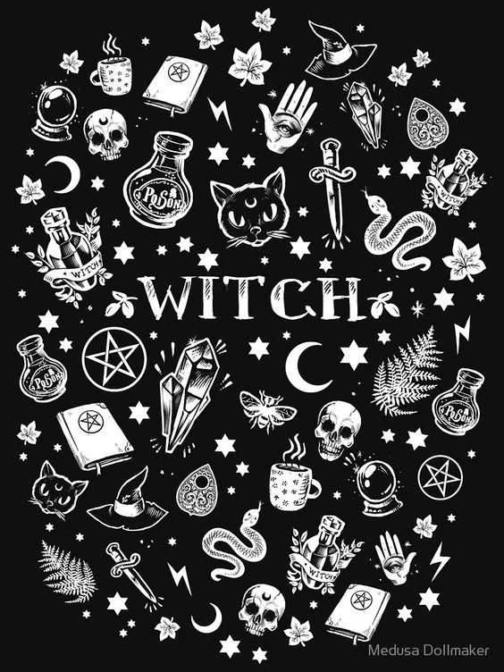 Witchcraft Pattern Wallpaper - random wallpaper for OpersCraft