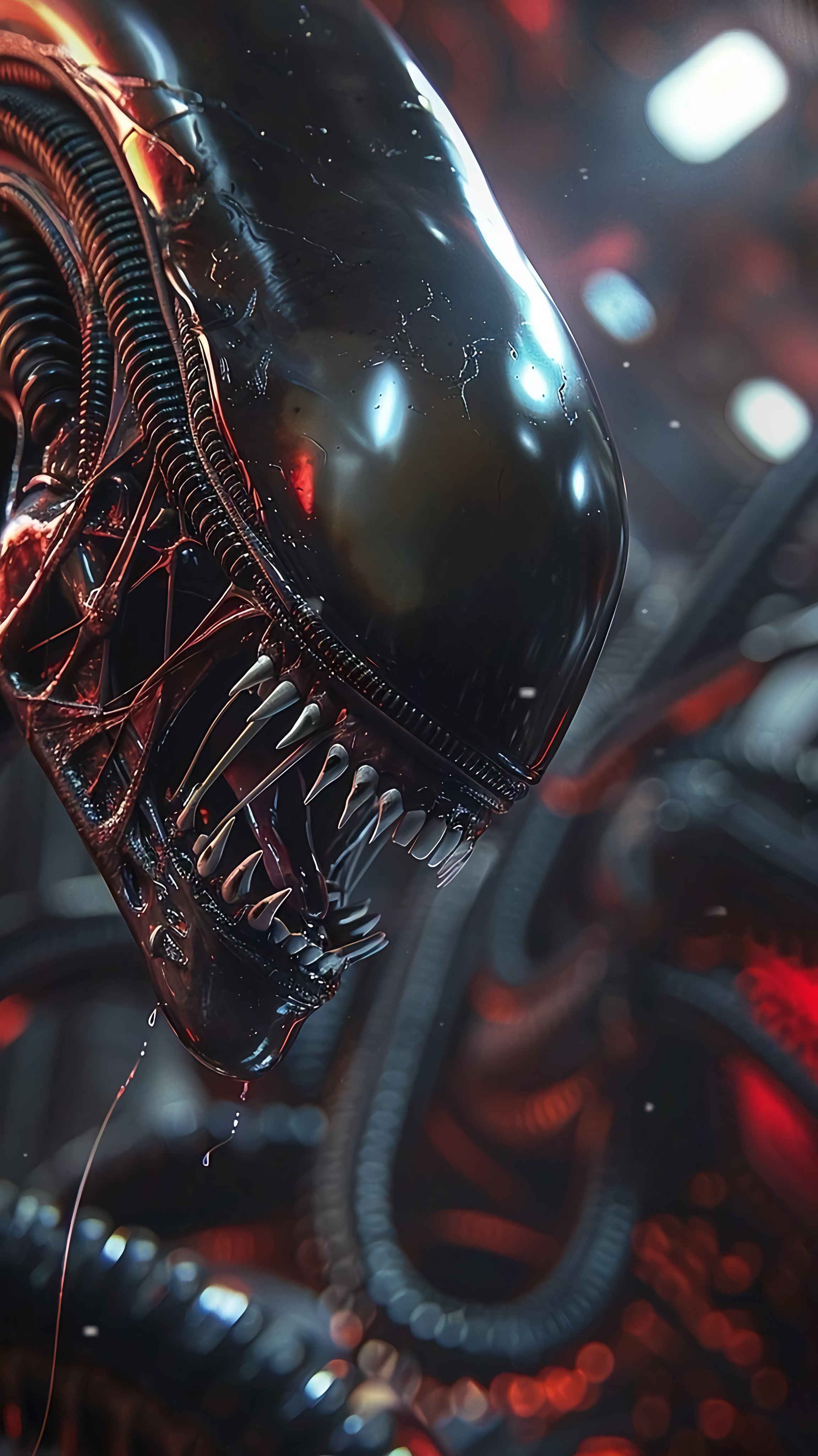 Xenomorph Close-Up - alien wallpaper for OpersCraft