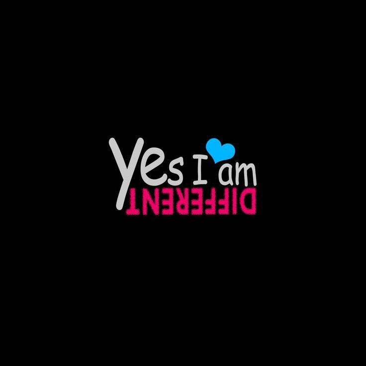 Yes I am Different - motivation wallpaper for OpersCraft