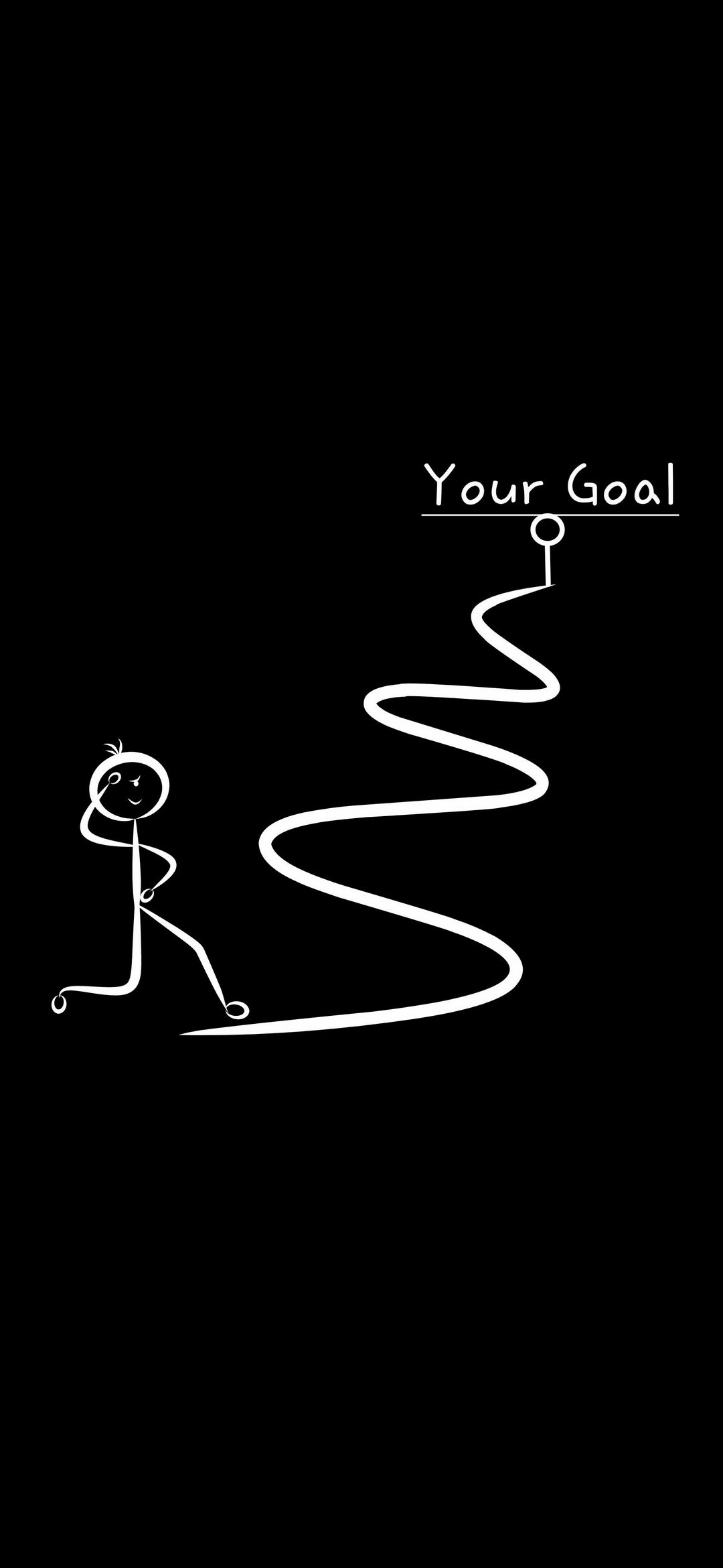 Your_Goal_Winding_Path - quotes wallpaper for OpersCraft