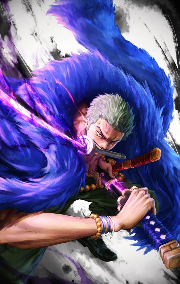 Zoro Three Sword Style - one piece wallpaper for OpersCraft