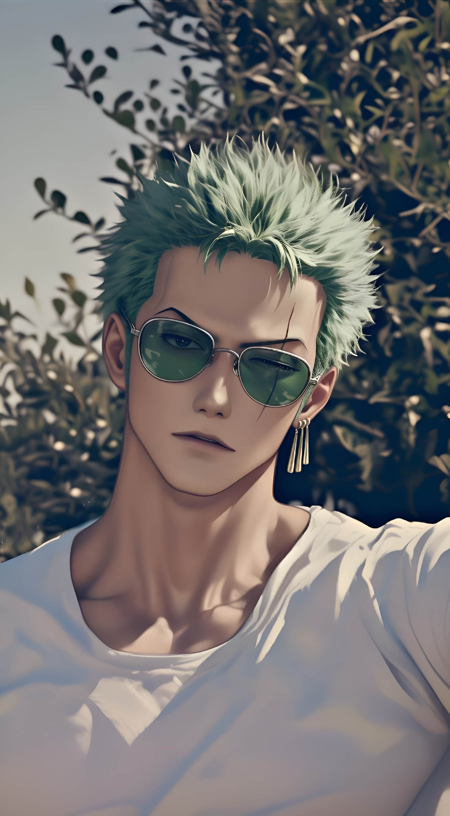 Zoro with Green Hair - one piece wallpaper for OpersCraft