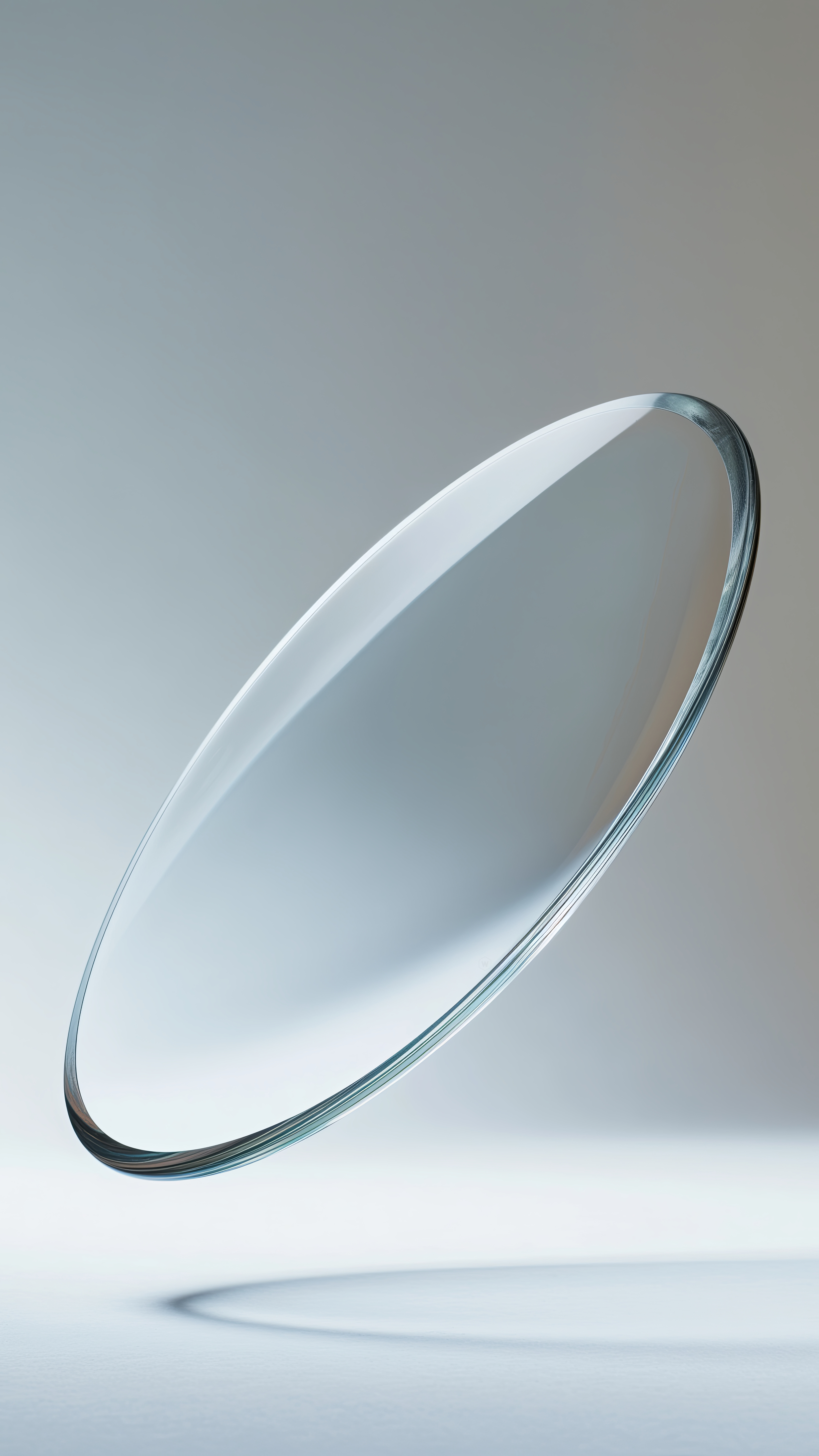 Clear Glass Lens Floating - minimal wallpaper for StockWalls