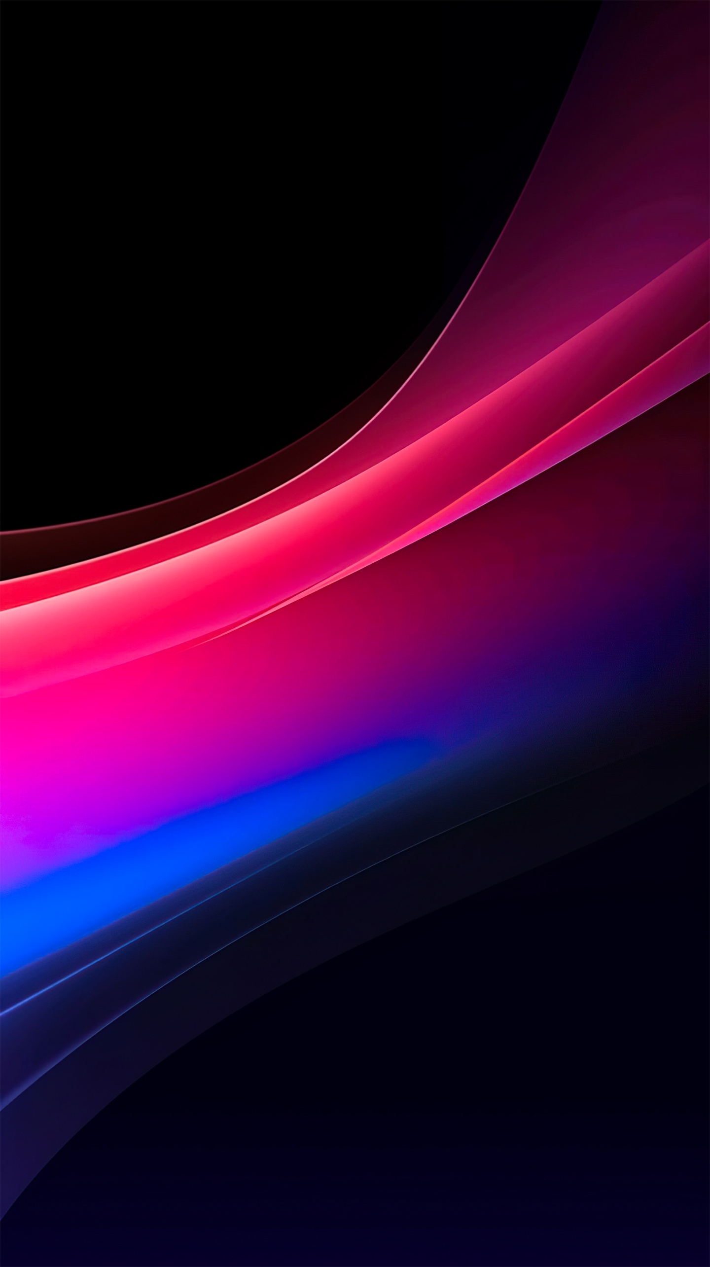Vibrant Neon Wave Abstract - abstract wallpaper for StockWalls
