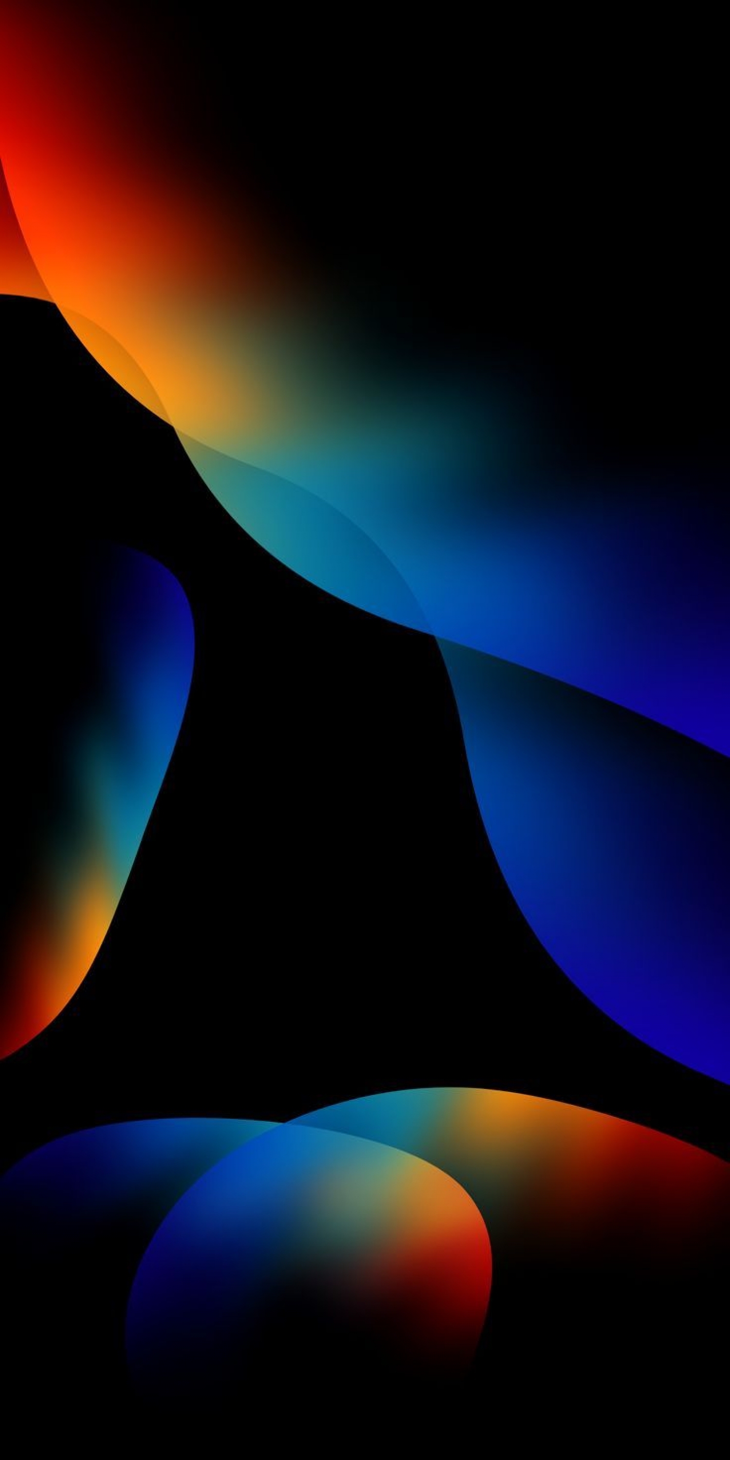 Abstract Neon Fluid Waves - abstract wallpaper for StockWalls