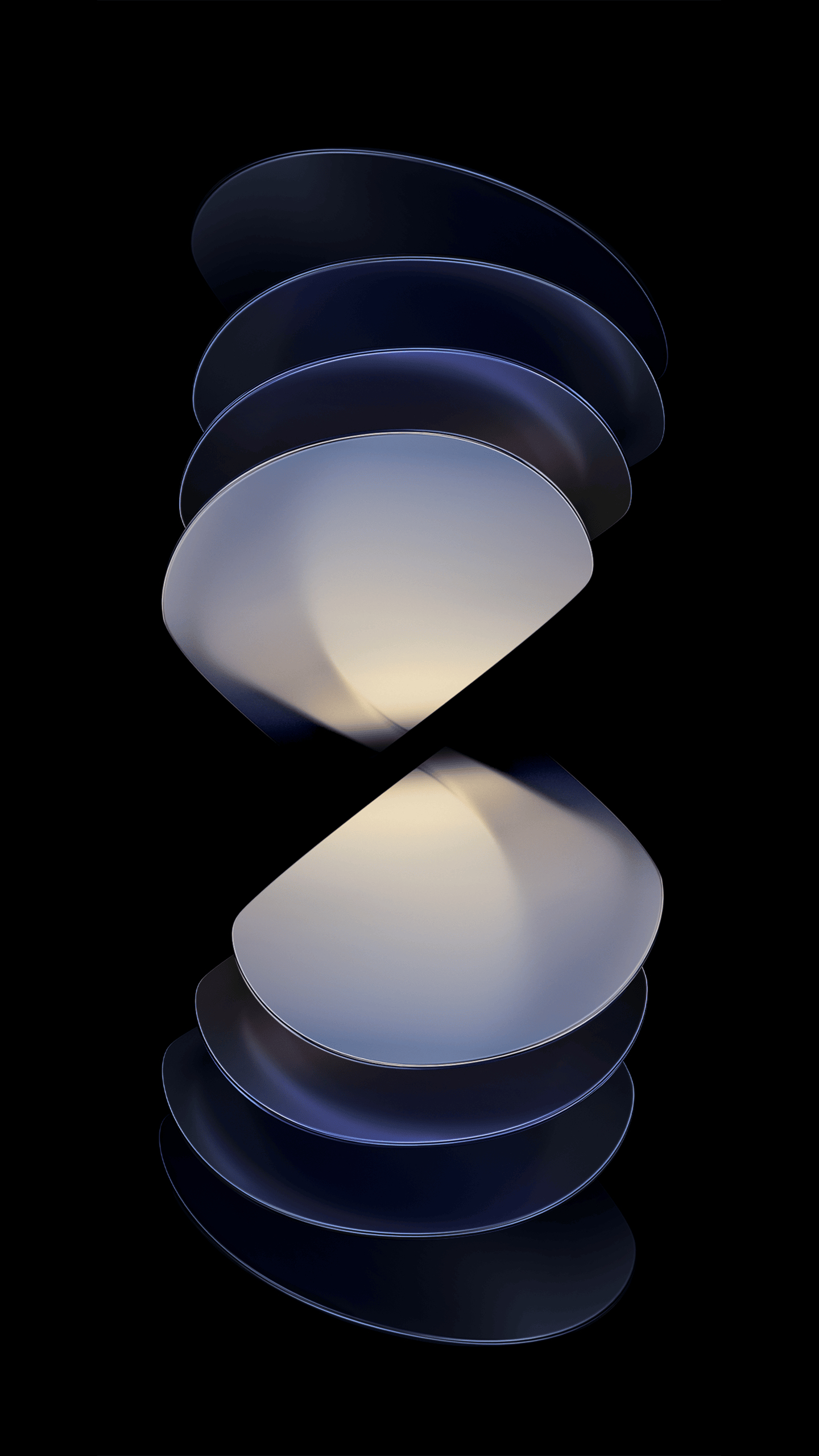 Minimalist Abstract Floating Layers - minimal wallpaper for StockWalls