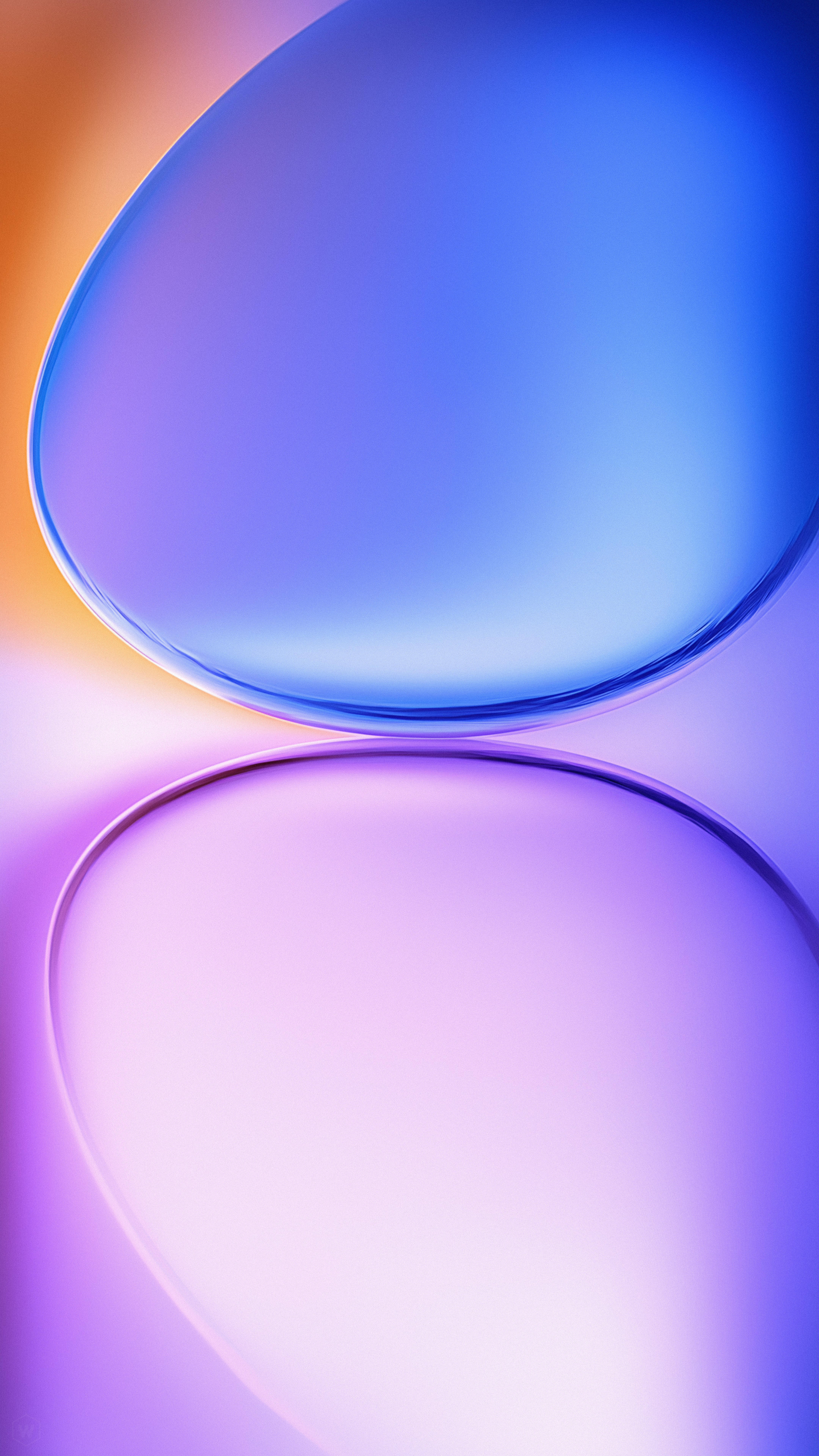 Smooth Gradient Liquid Shapes - abstract wallpaper for StockWalls