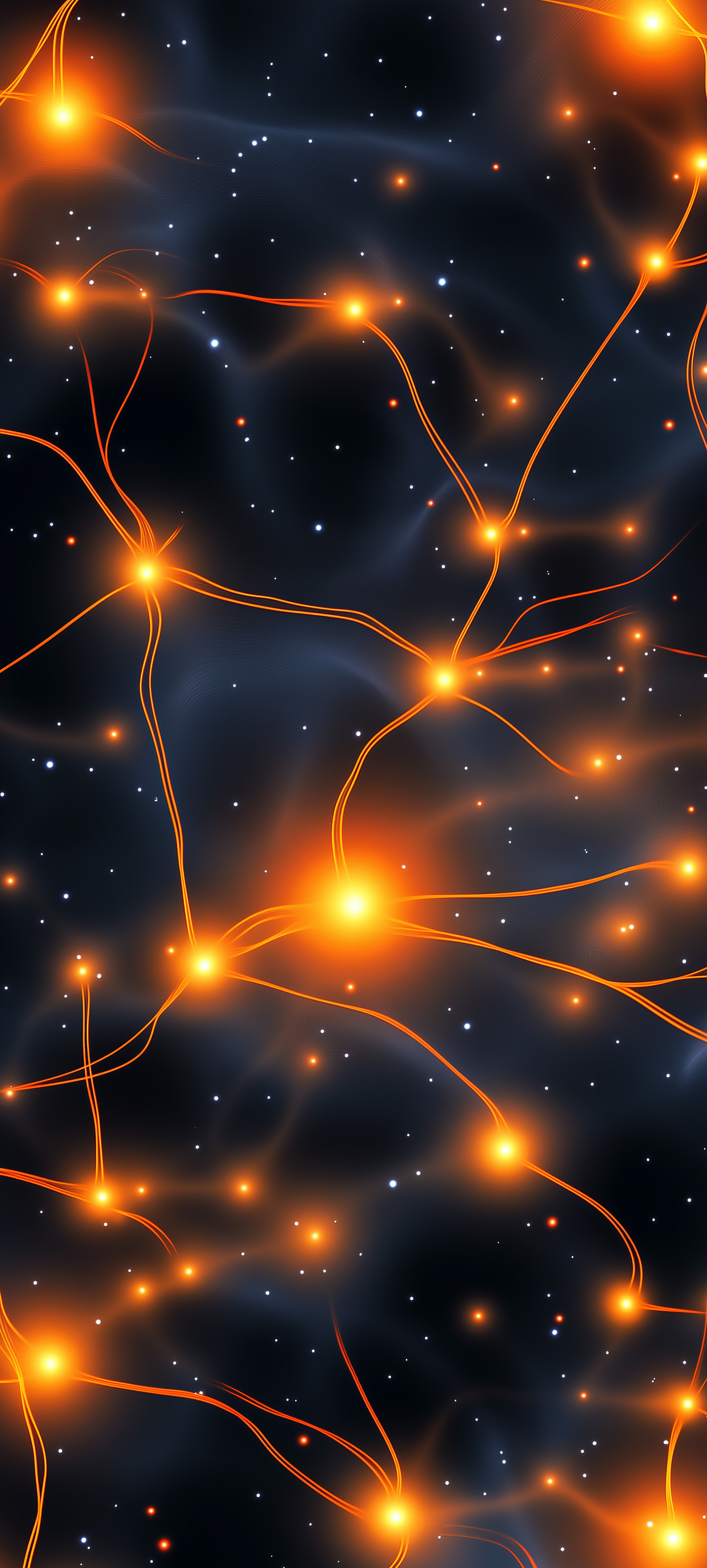 Glowing Neural Network Abstract - abstract wallpaper for StockWalls