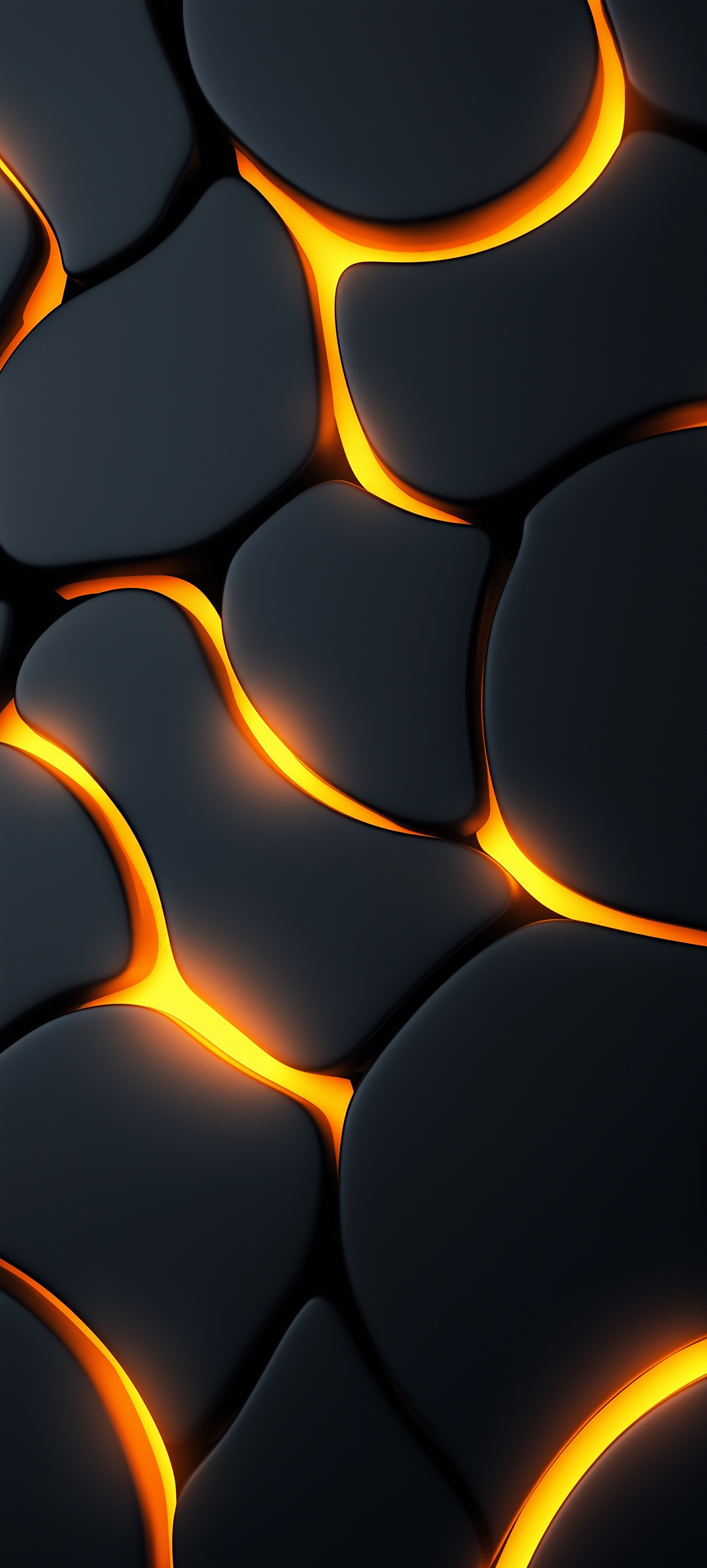 Glowing Lava Stone Texture - abstract wallpaper for StockWalls