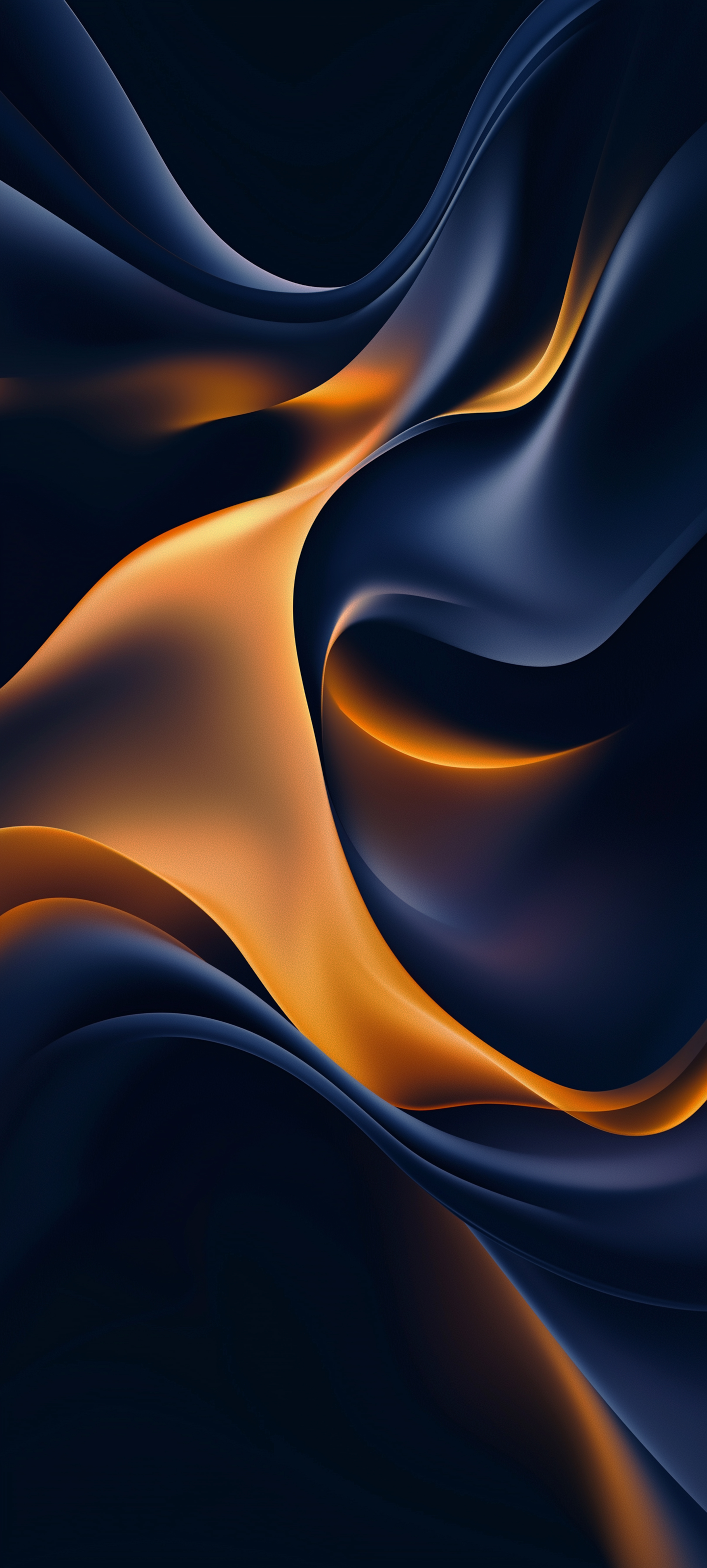 Golden Fluid Abstract Waves - abstract wallpaper for StockWalls