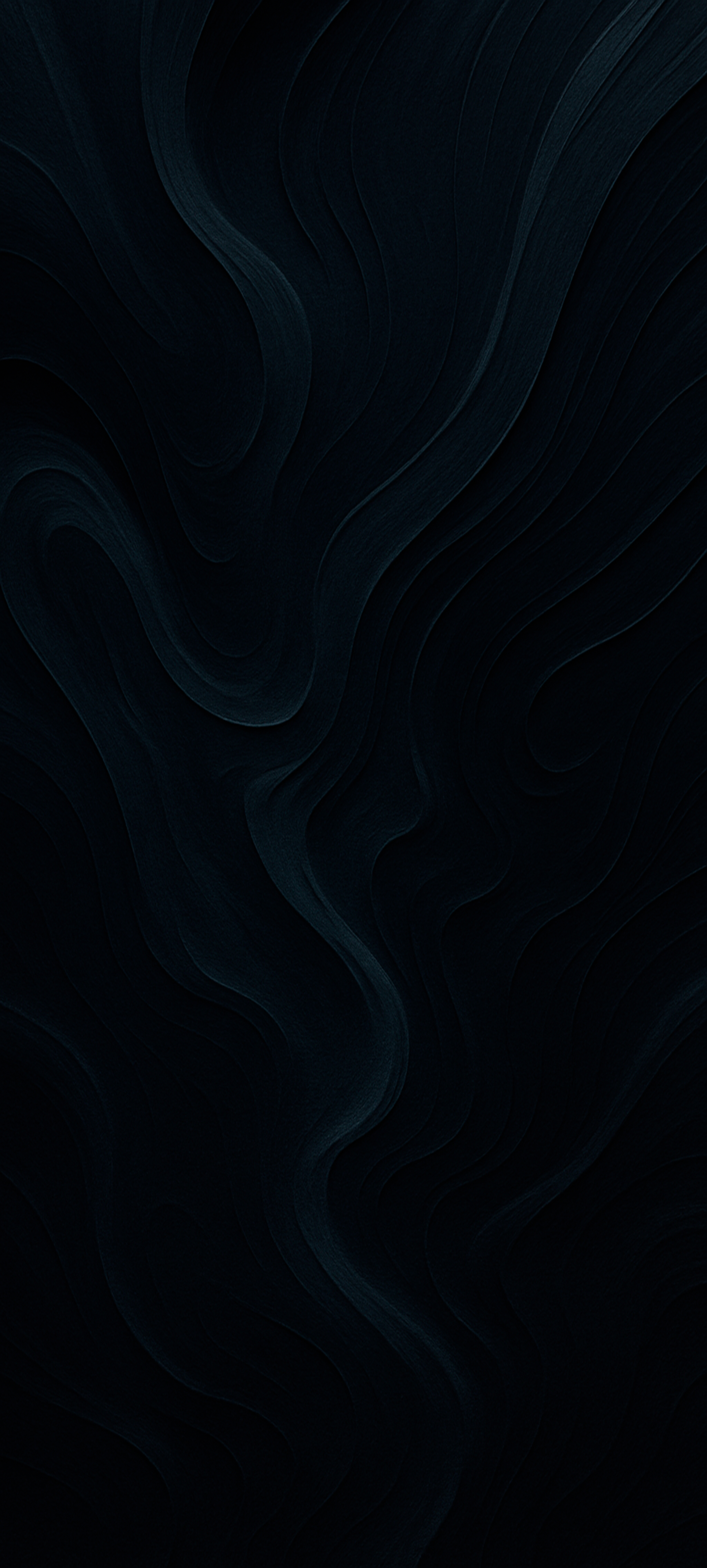 Dark Flowing Liquid Waves - amoled wallpaper for StockWalls