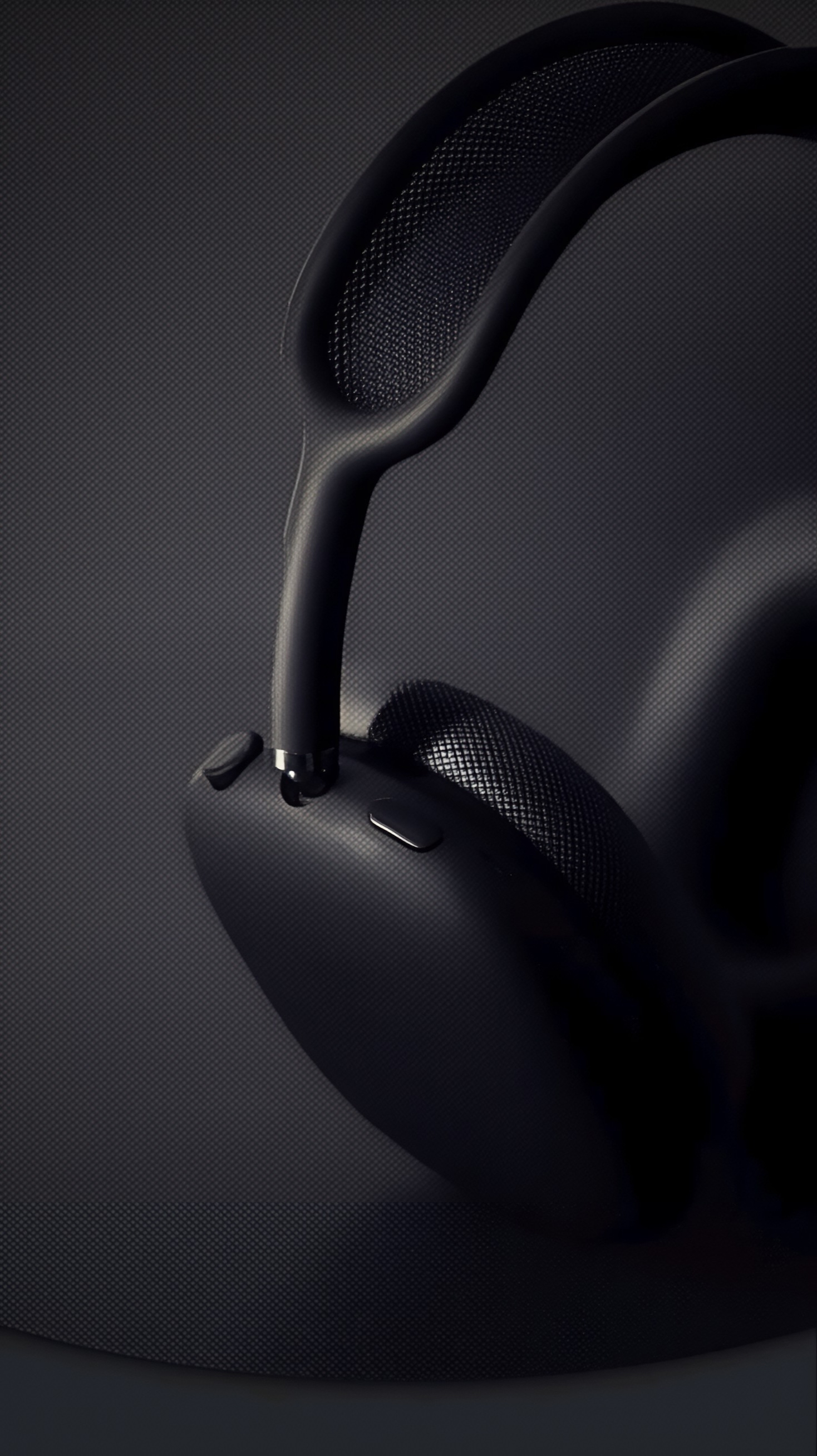 Sleek Black Headphones - apple wallpaper for StockWalls