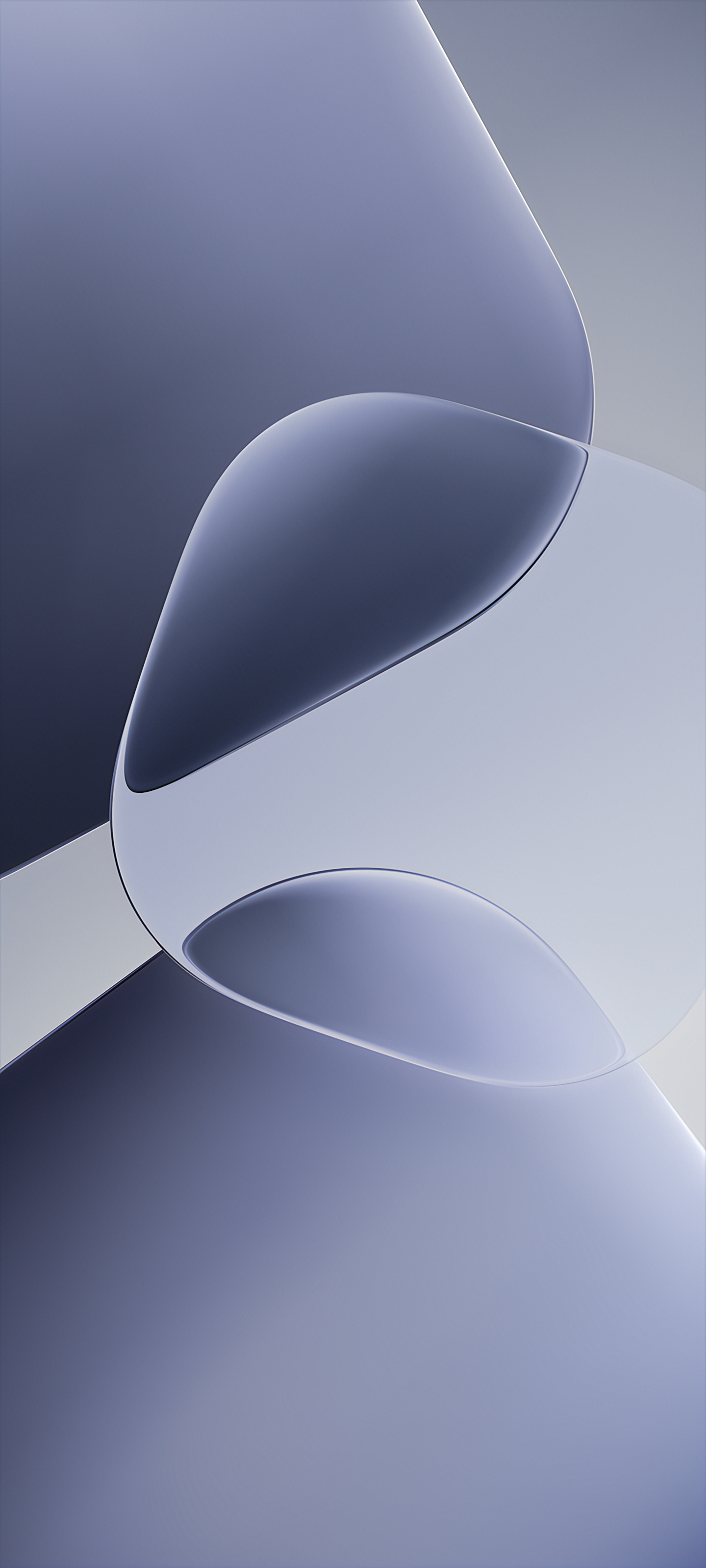 Minimalist Blue Abstract Curves - abstract wallpaper for StockWalls