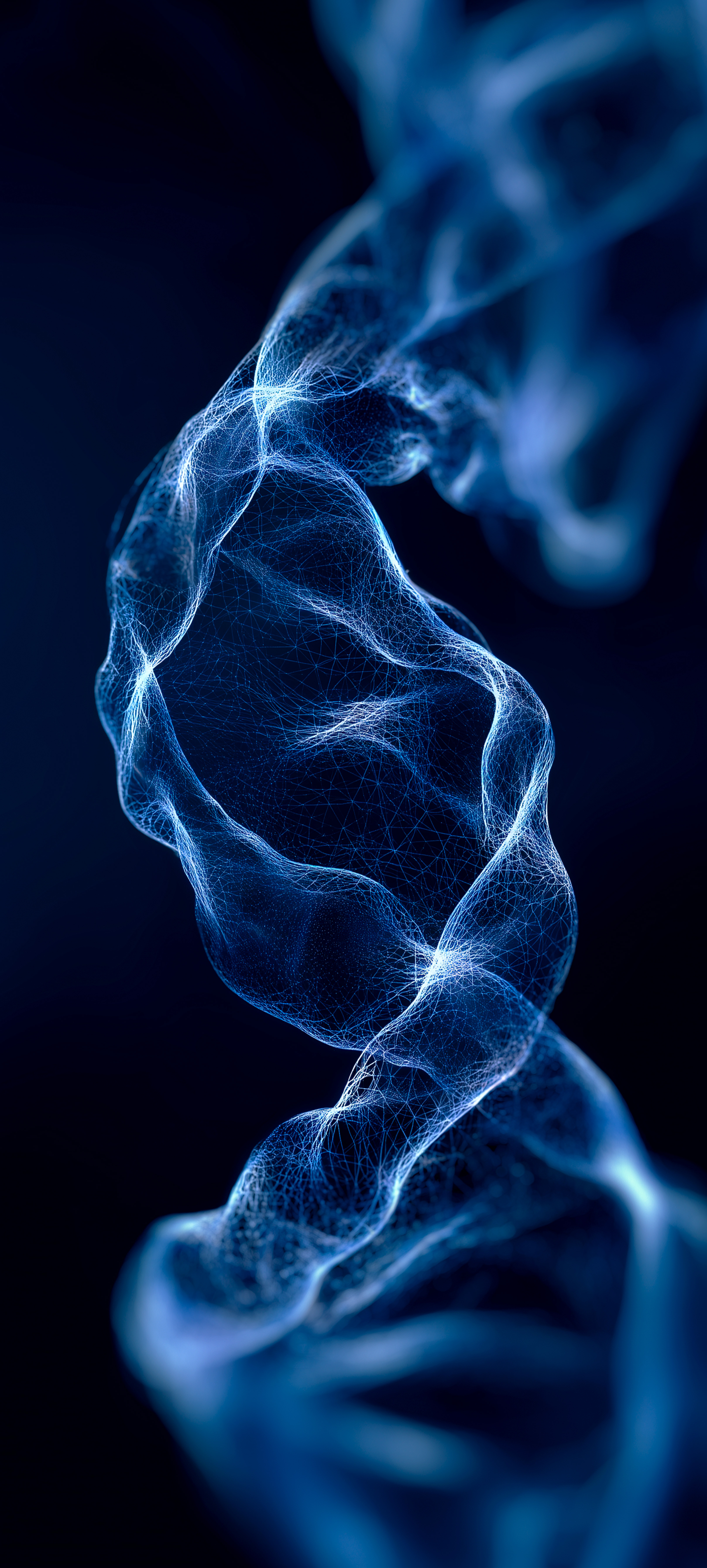 Blue Digital Data Flow - abstract wallpaper for StockWalls