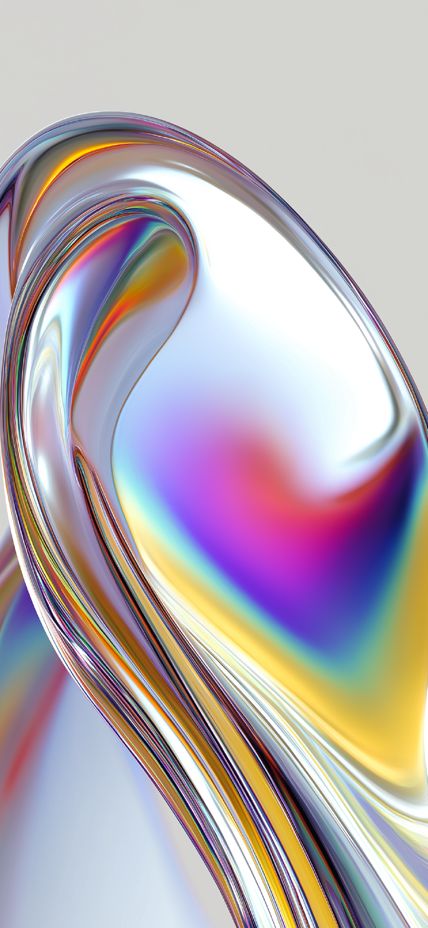 Iridescent Liquid Abstract Flow - abstract wallpaper for StockWalls
