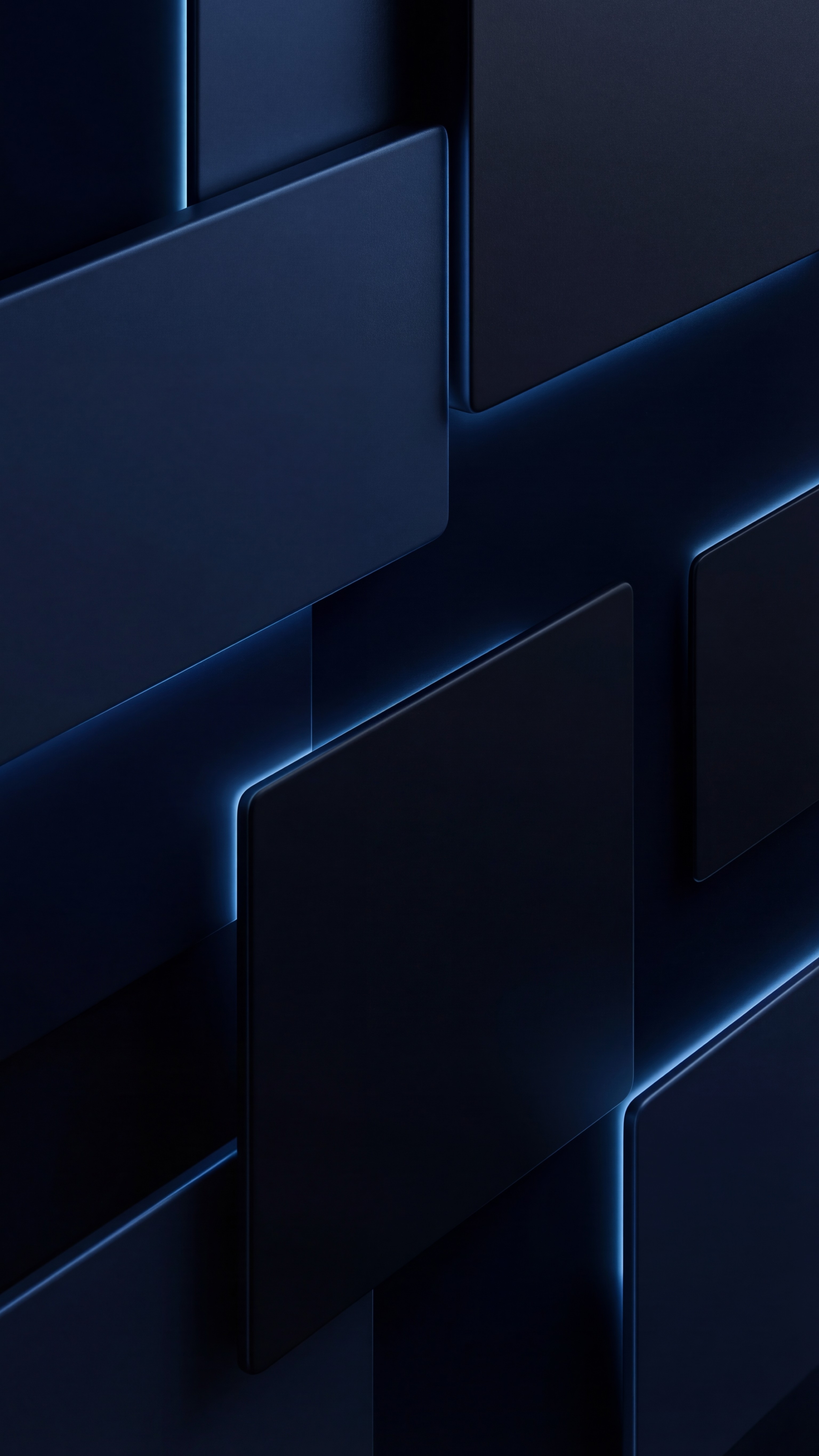 Minimal Blue Neon Tiles - minimal wallpaper for StockWalls