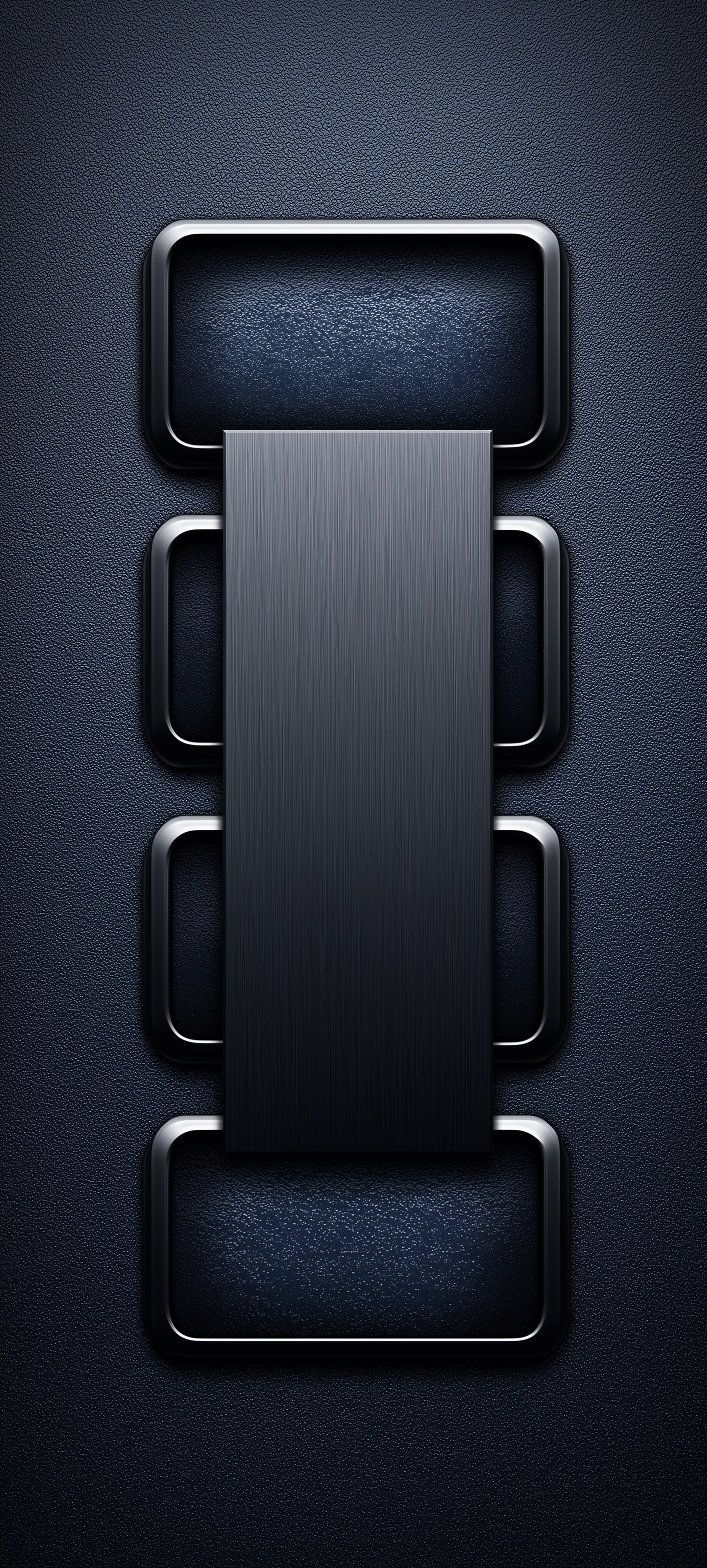 Dark Metallic Geometric Layers - minimal wallpaper for StockWalls