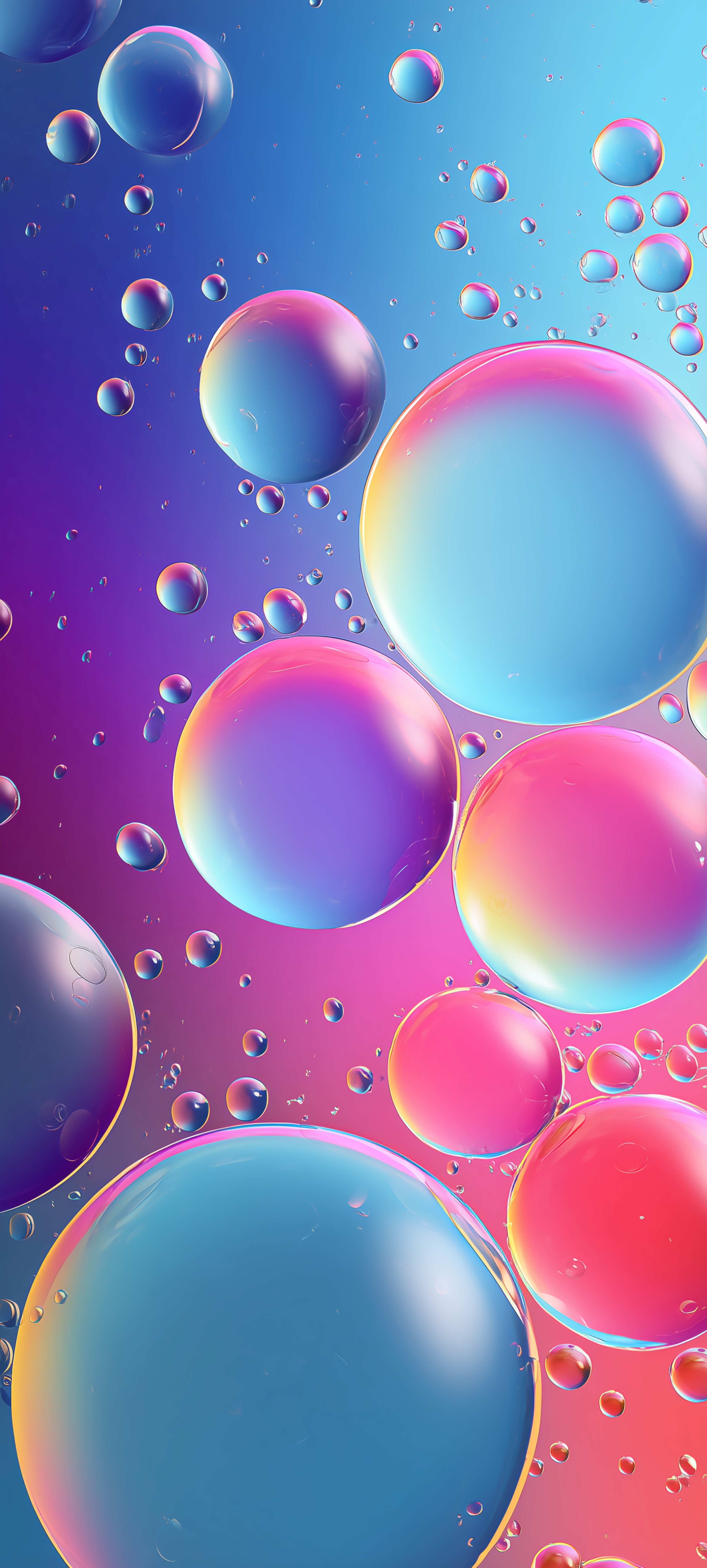 Colorful Neon Bubbles Wallpaper - abstract wallpaper for StockWalls
