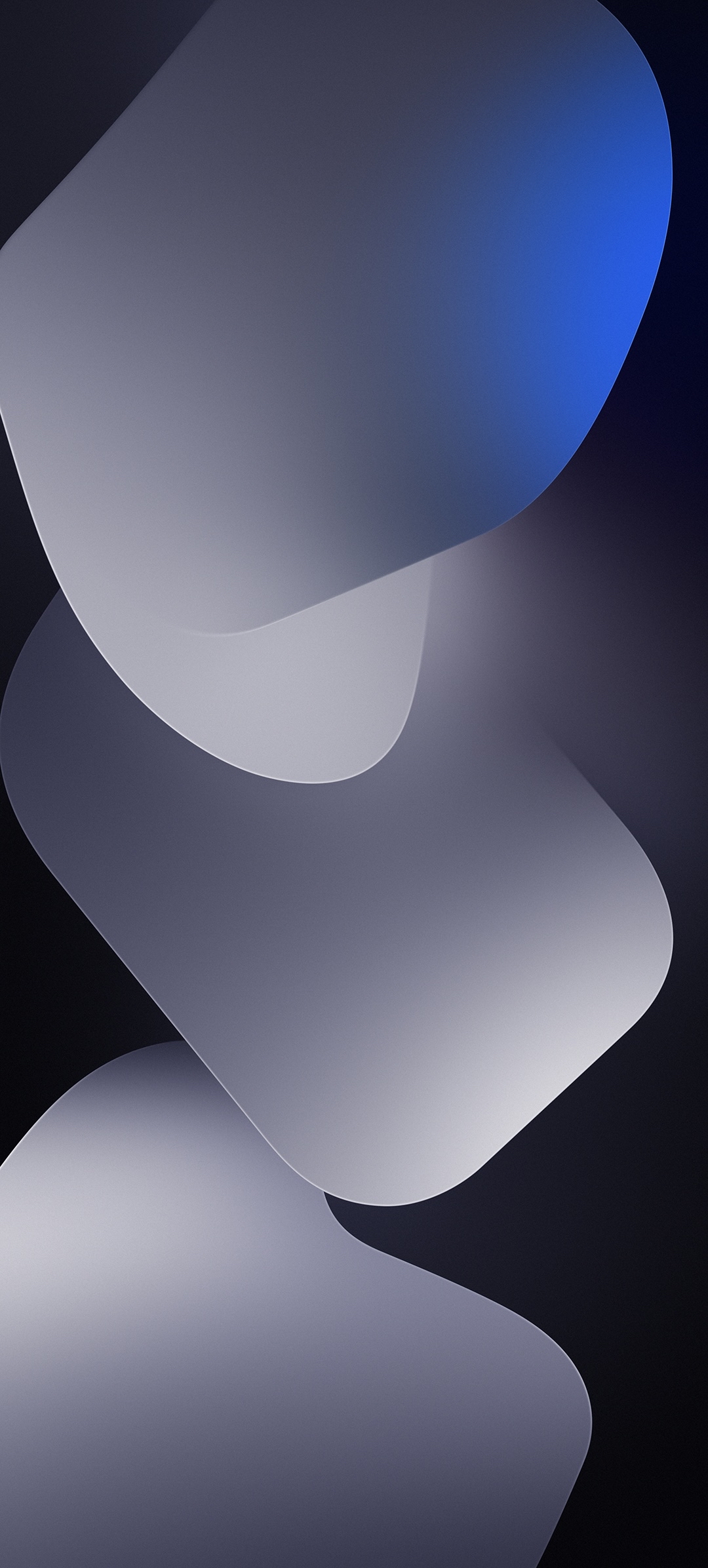 Minimalist Blue Abstract Waves - minimal wallpaper for StockWalls