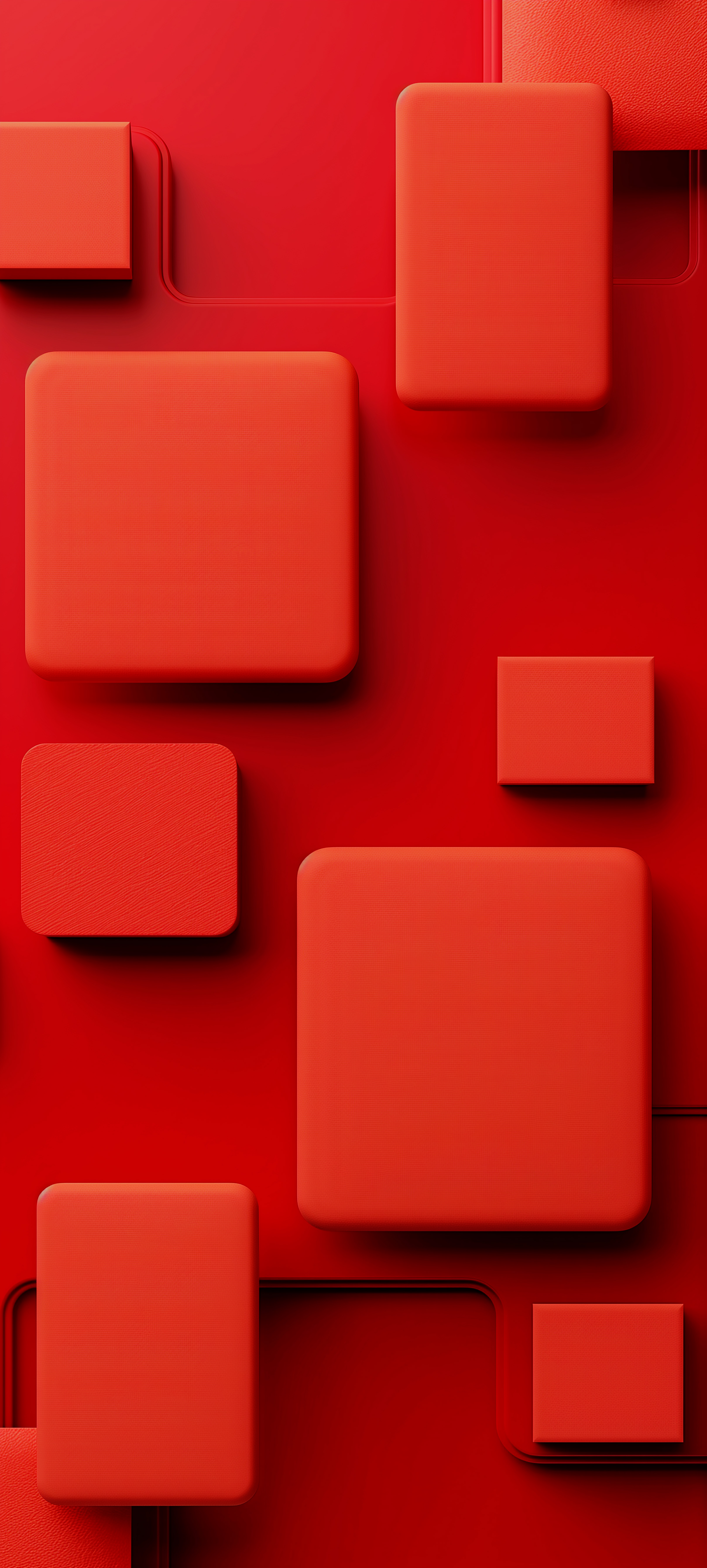 Abstract Red Geometric Shapes - abstract wallpaper for StockWalls