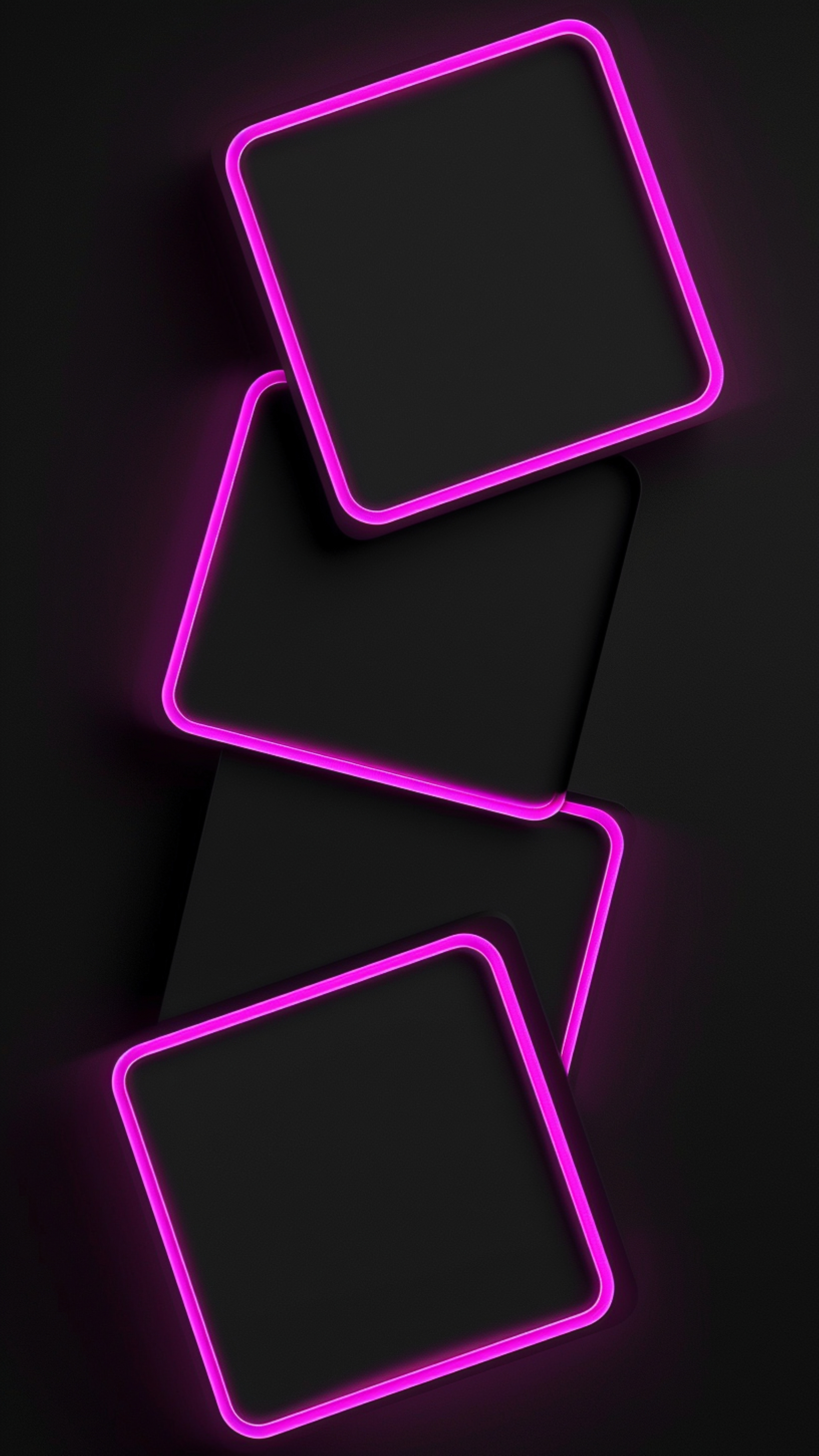 Glowing Neon Pink Squares - neon wallpaper for StockWalls