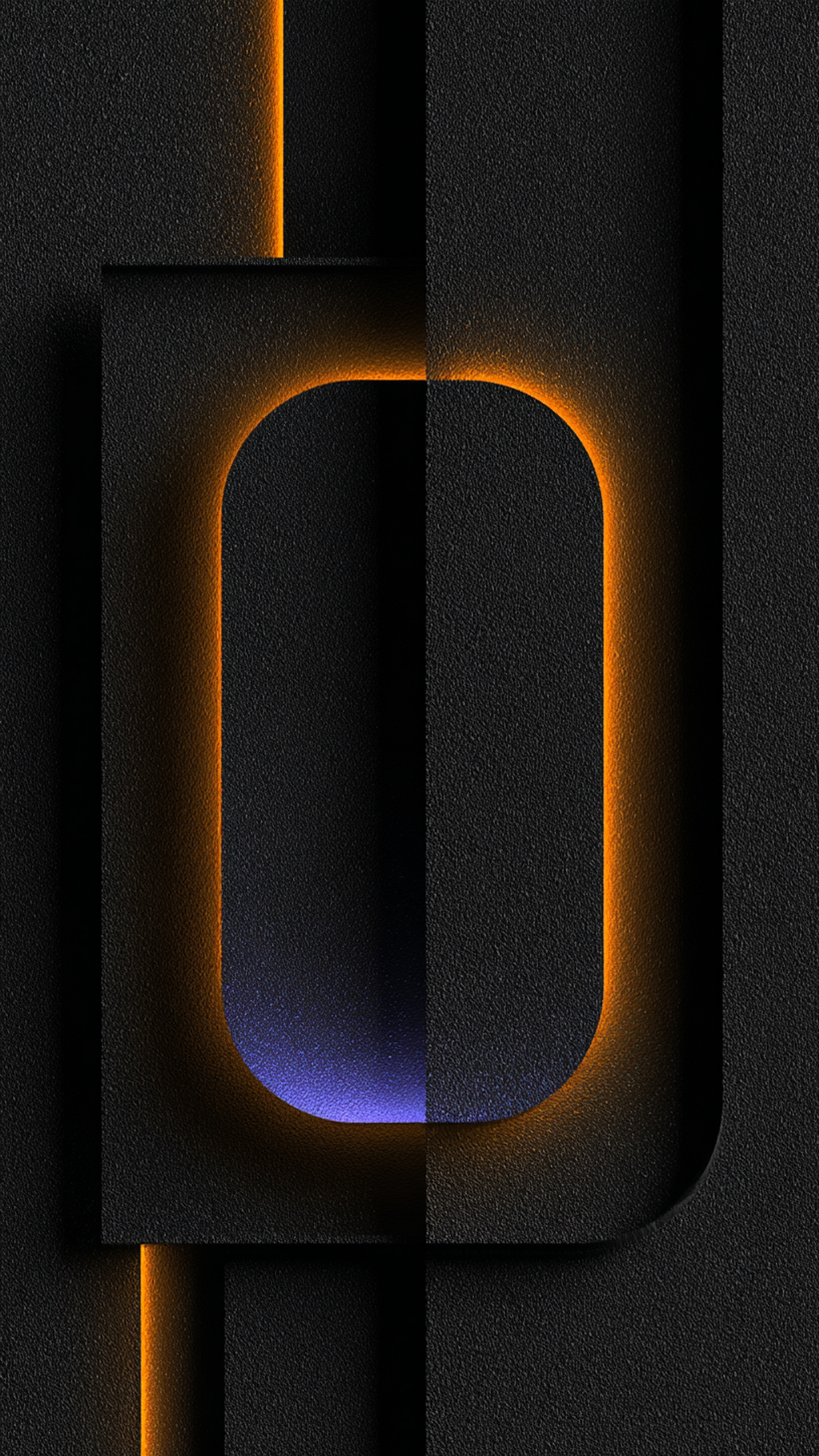 Minimalist Glowing Dark Layers - minimal wallpaper for StockWalls