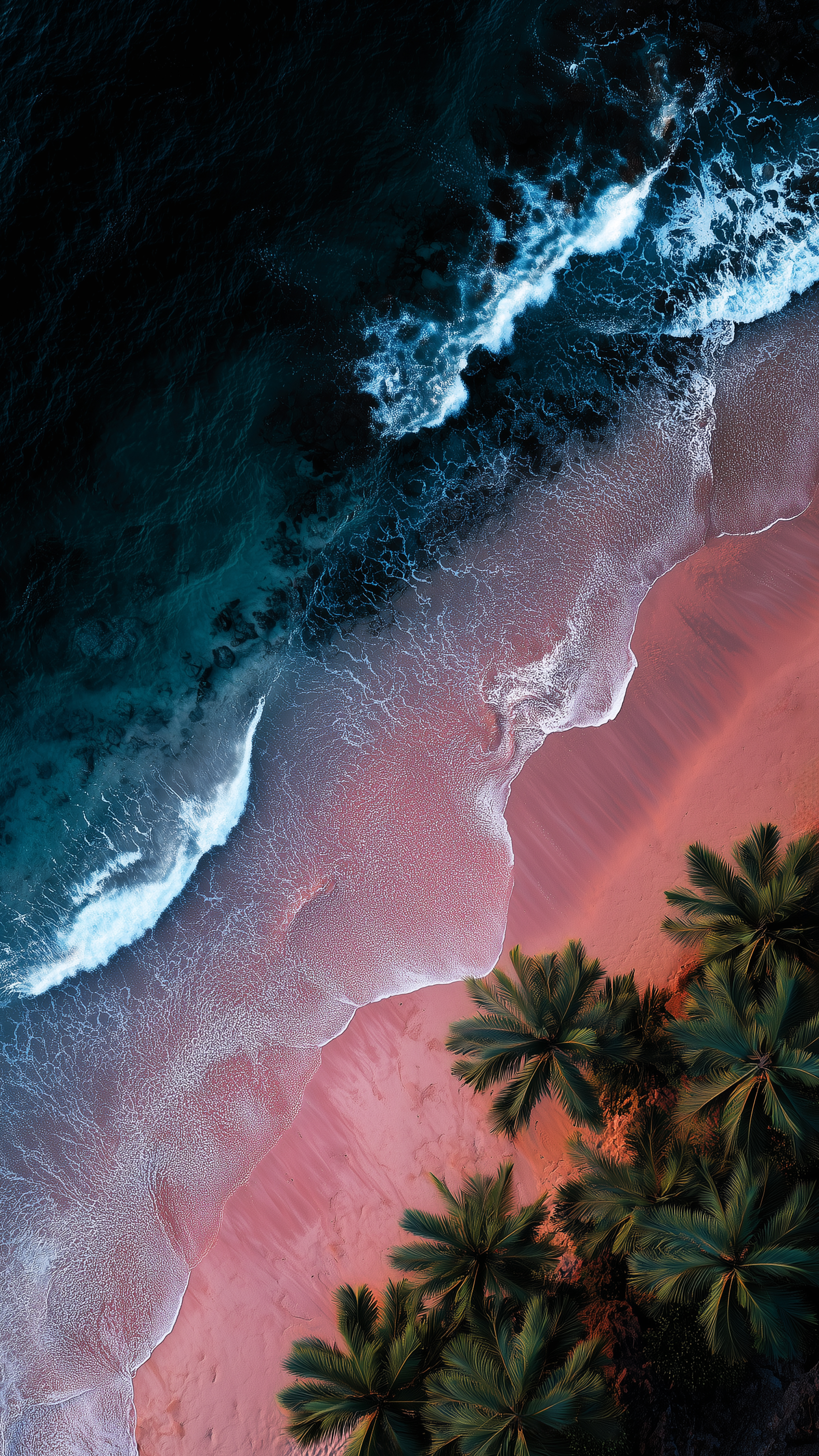 Aerial Tropical Beach View - beach wallpaper for StockWalls
