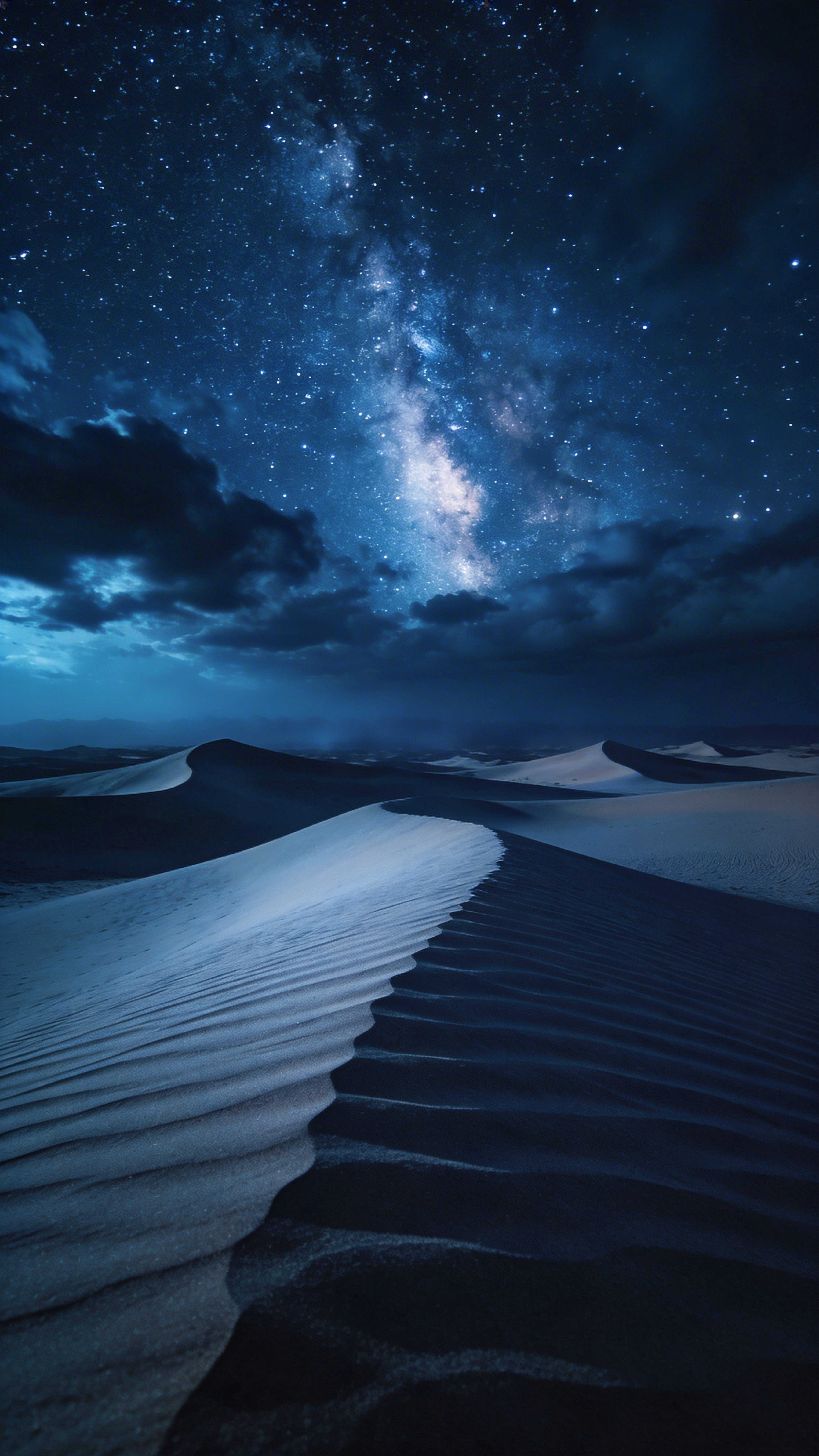 Milky Way Desert Night - desert wallpaper for StockWalls