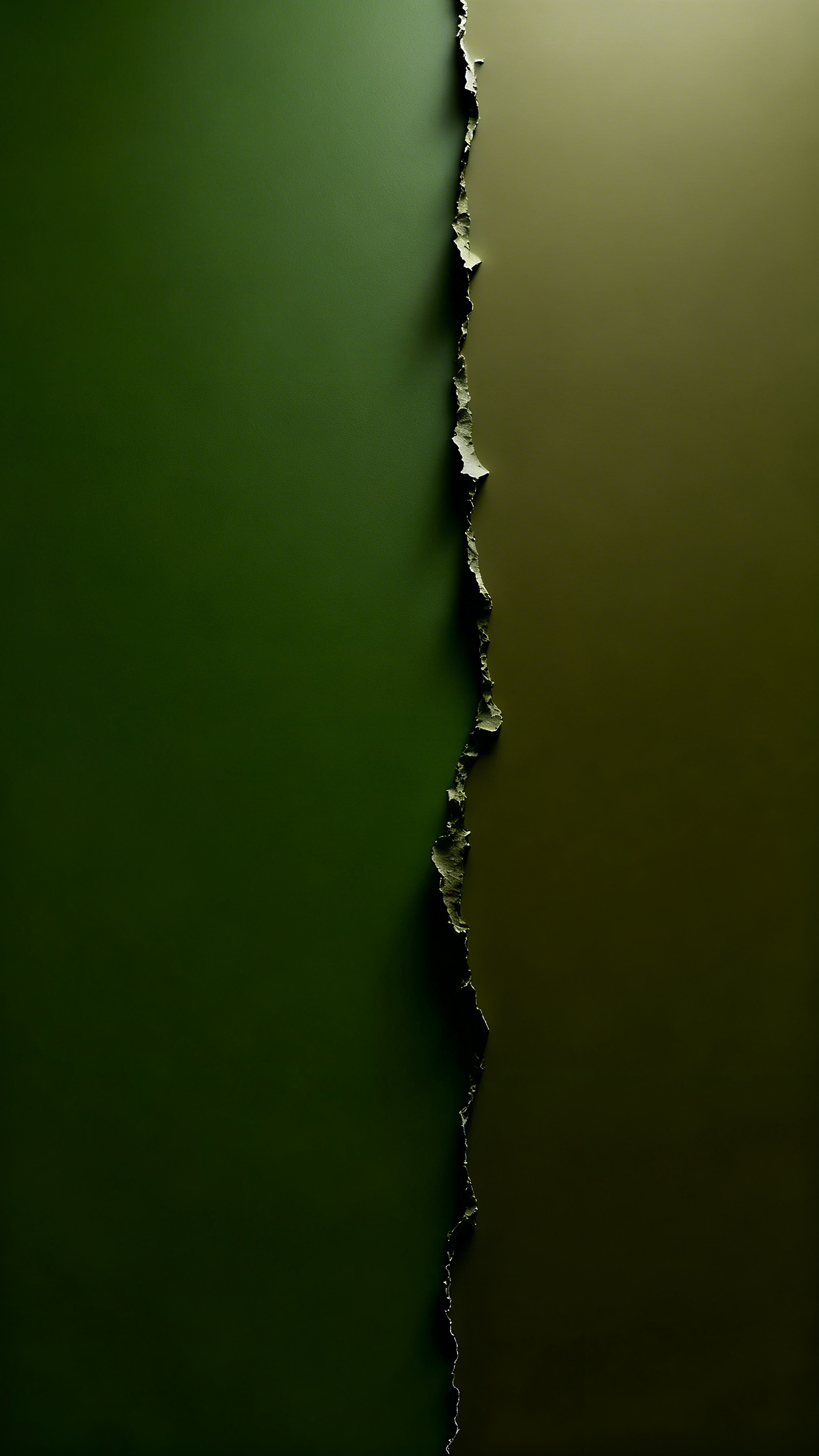 Minimalist Green Torn Paper - minimal wallpaper for StockWalls