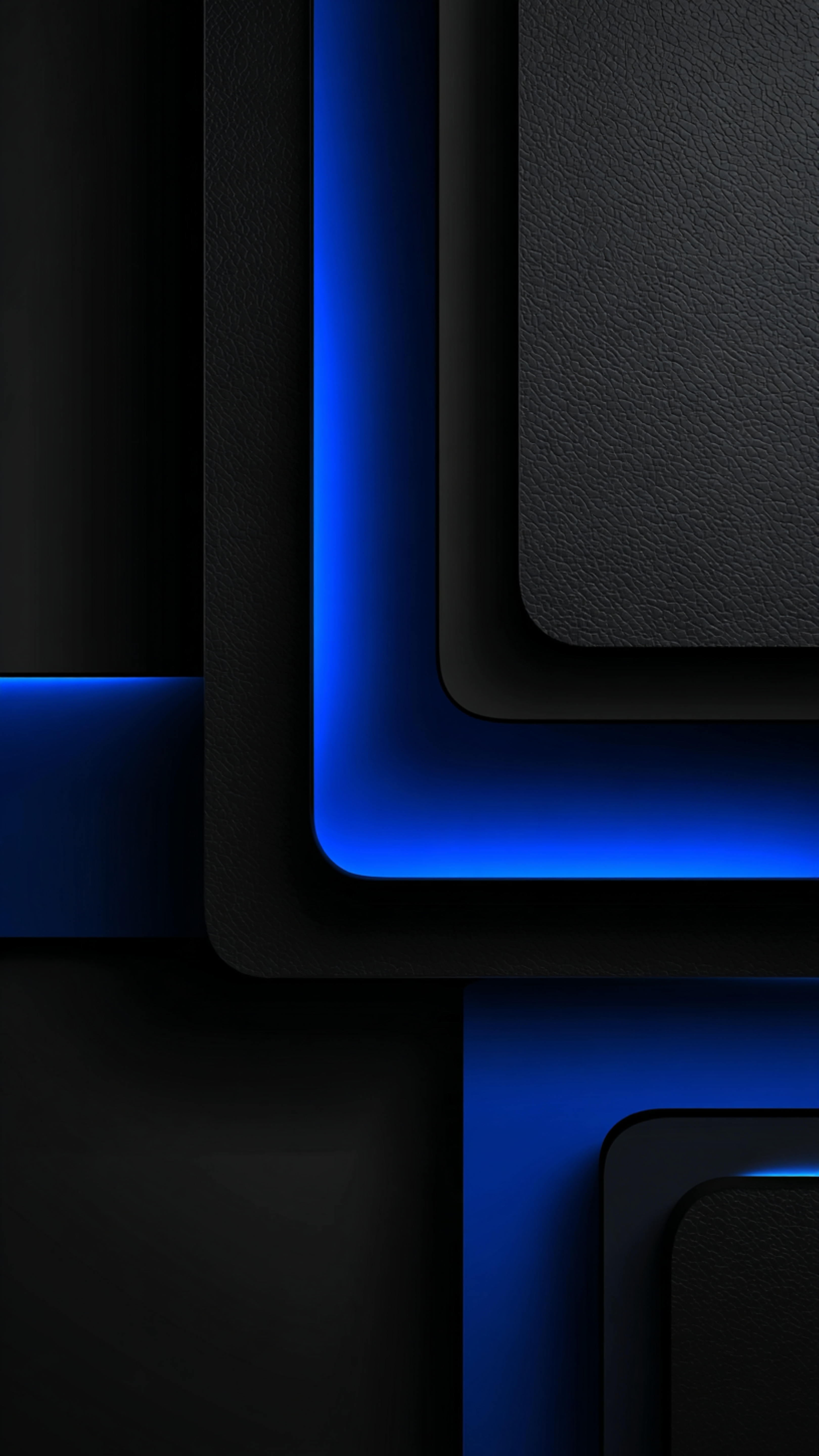 Blue Neon Layered Abstract - abstract wallpaper for StockWalls