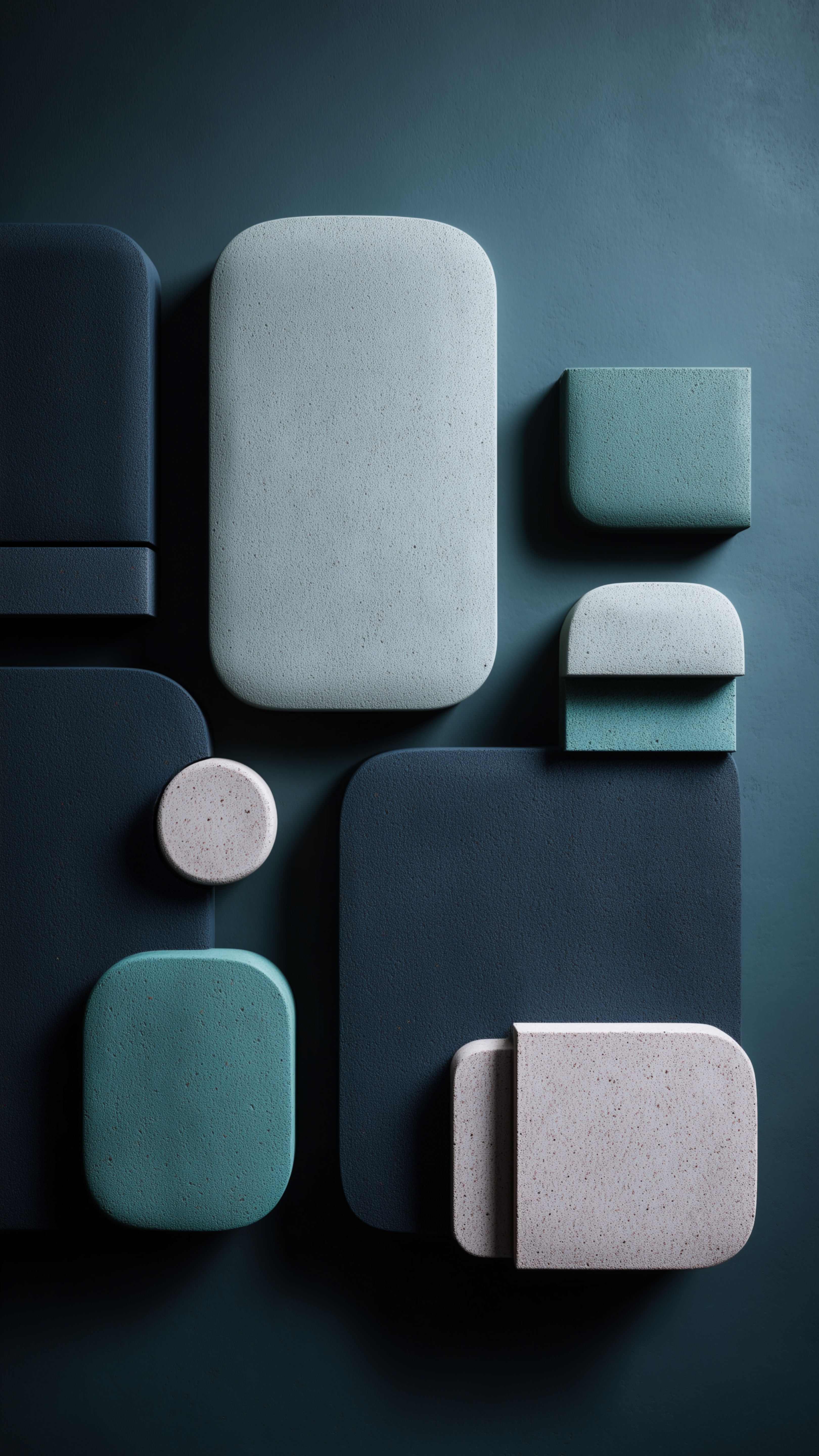 Modern Geometric Stone Shapes - geometric wallpaper for StockWalls