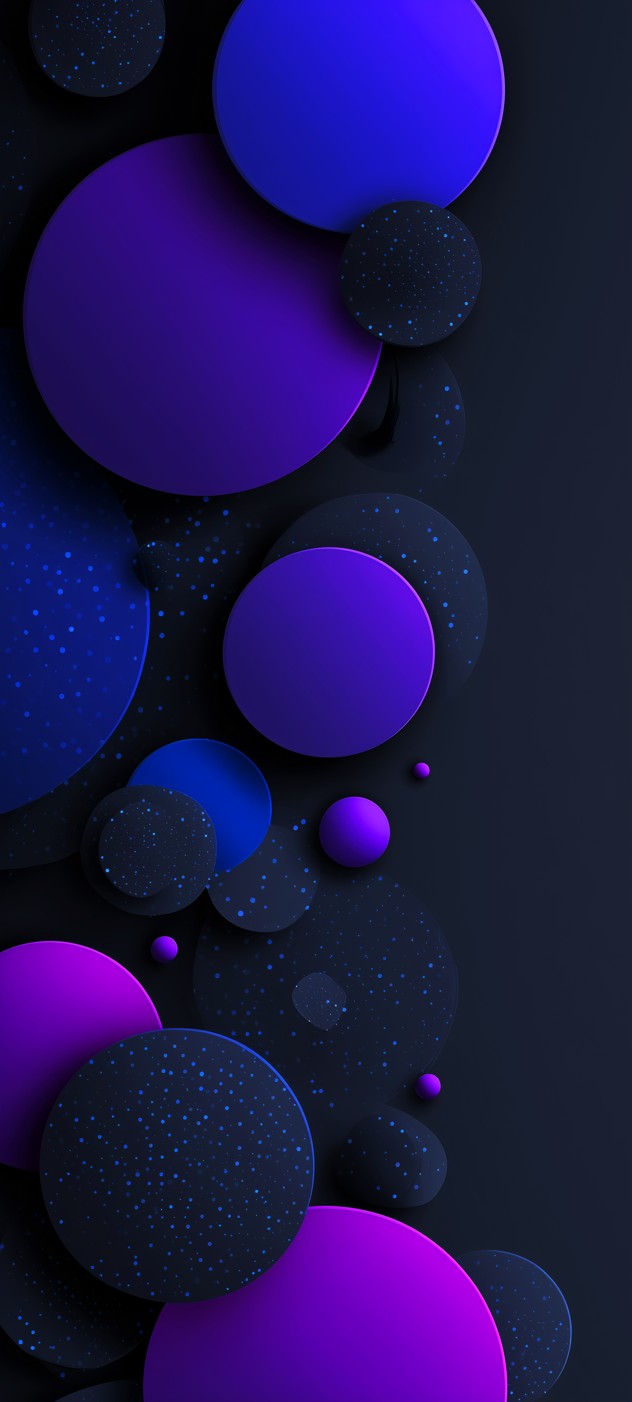 Abstract Blue Purple Spheres - abstract wallpaper for StockWalls