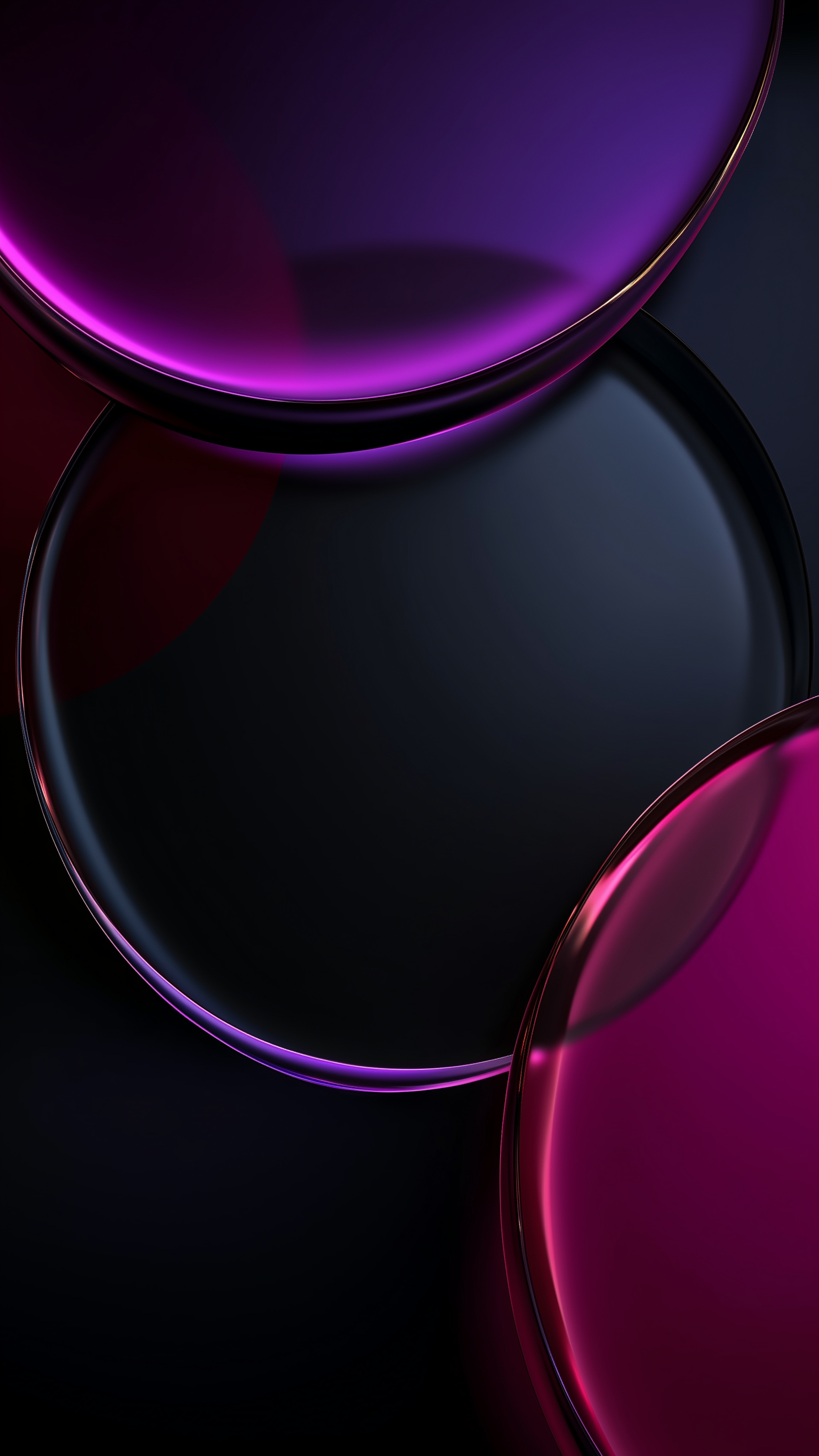 Neon Glass Circle Abstract - abstract wallpaper for StockWalls