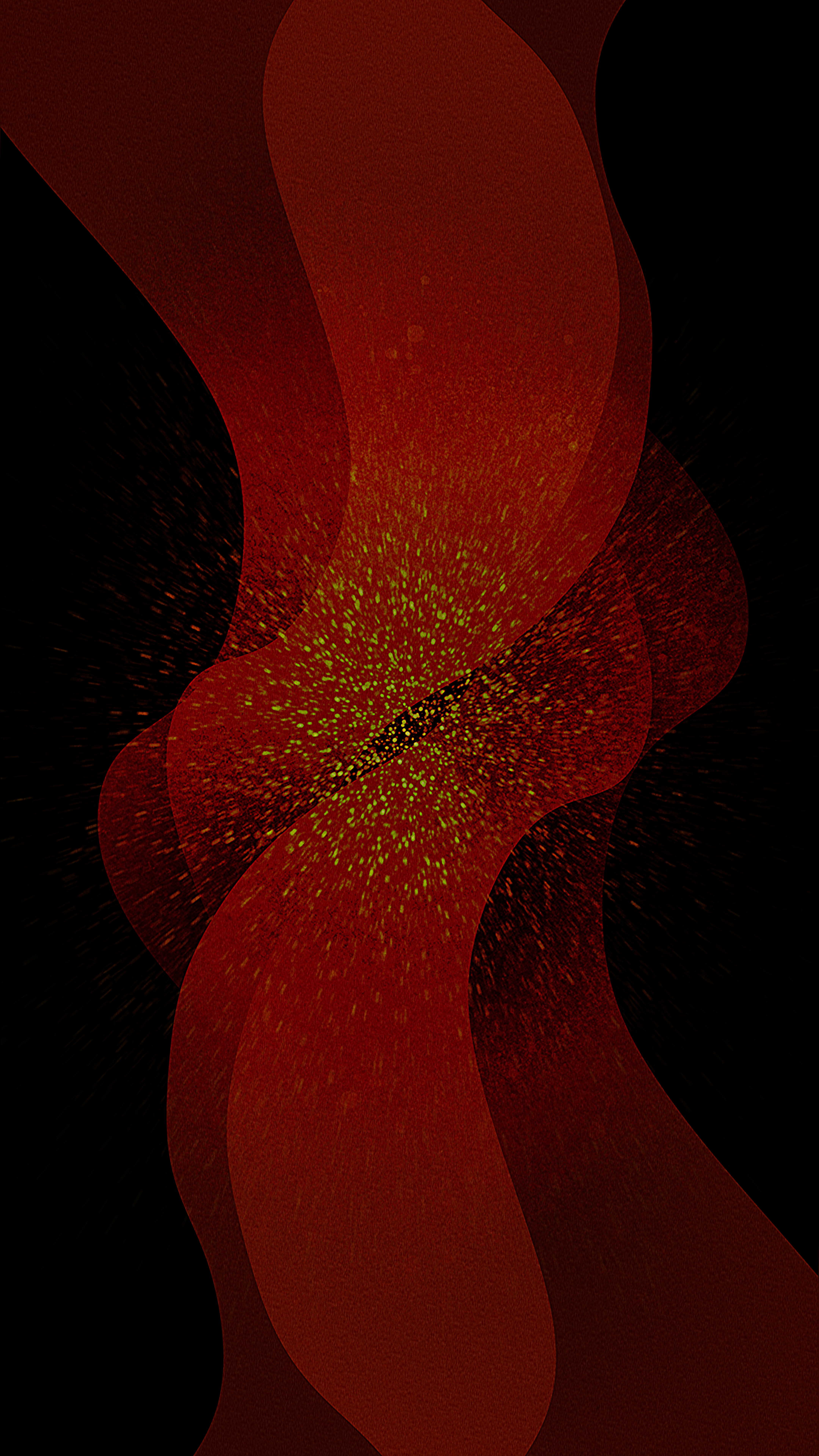 Red Abstract Wave Flow - abstract wallpaper for StockWalls
